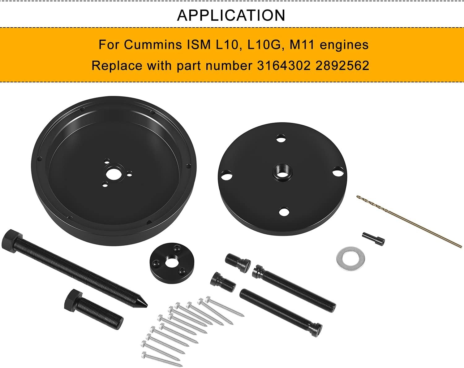 Rear Crankshaft Oil Seal Remove Install Tool ST-221 For Cummins L10 L10G M11 ISM
