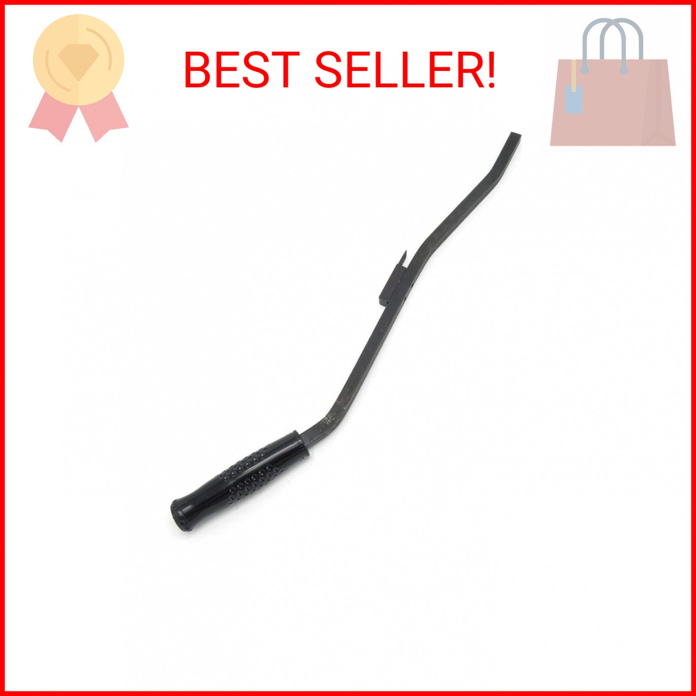 POWERWORKS Steel S-Cam Air Brake Spring Tool Black FIT for Heavy-Duty Tractors a