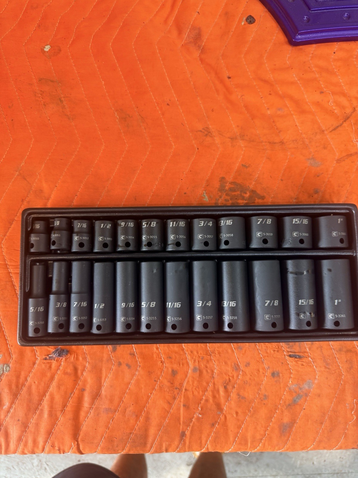 Capri Tools SAE 24 Piece Impact Socket Set