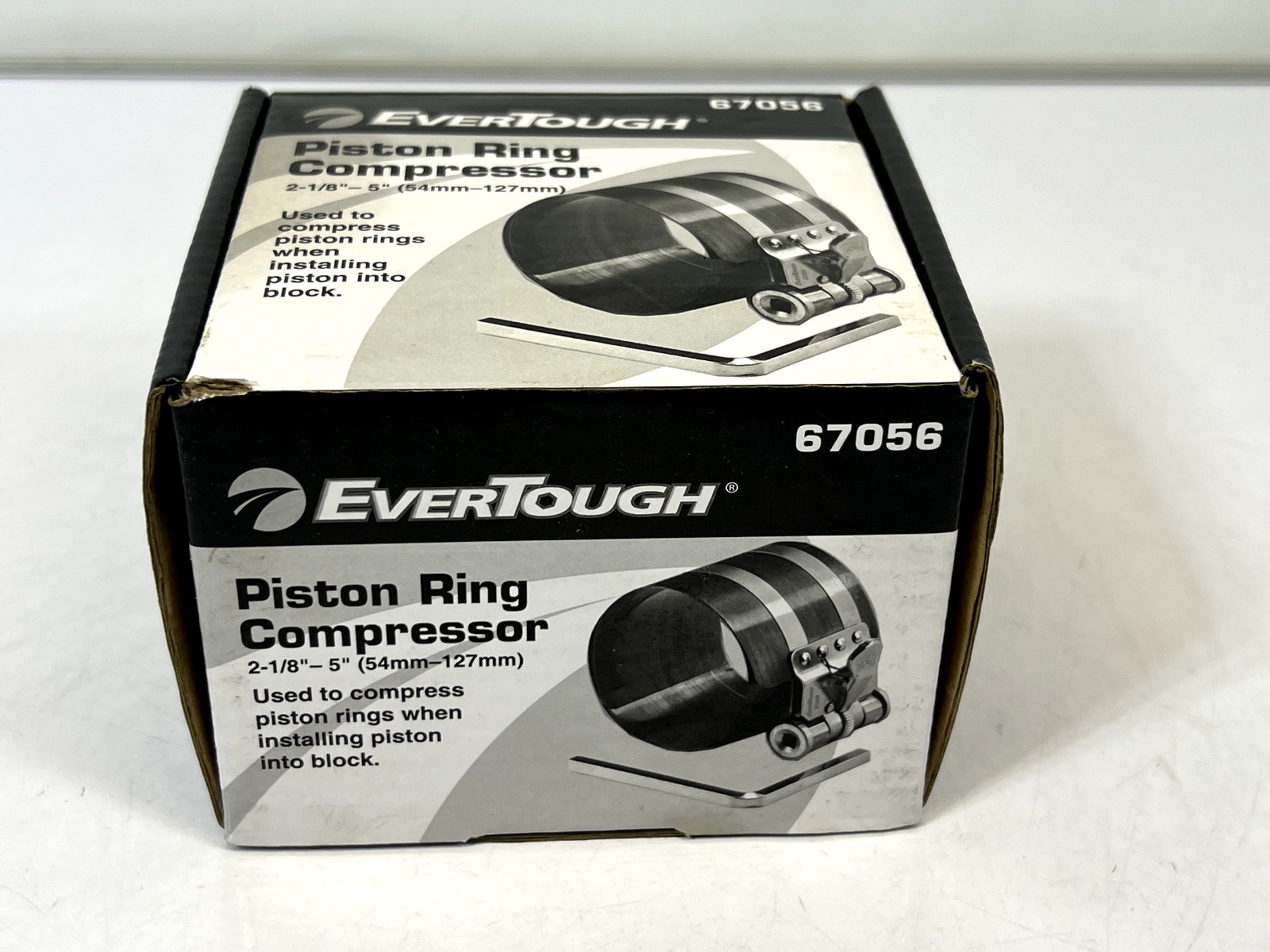 EverTough 67056 Piston Ring Compressor 2-1/8″ – 5″ (54mm – 127mm)