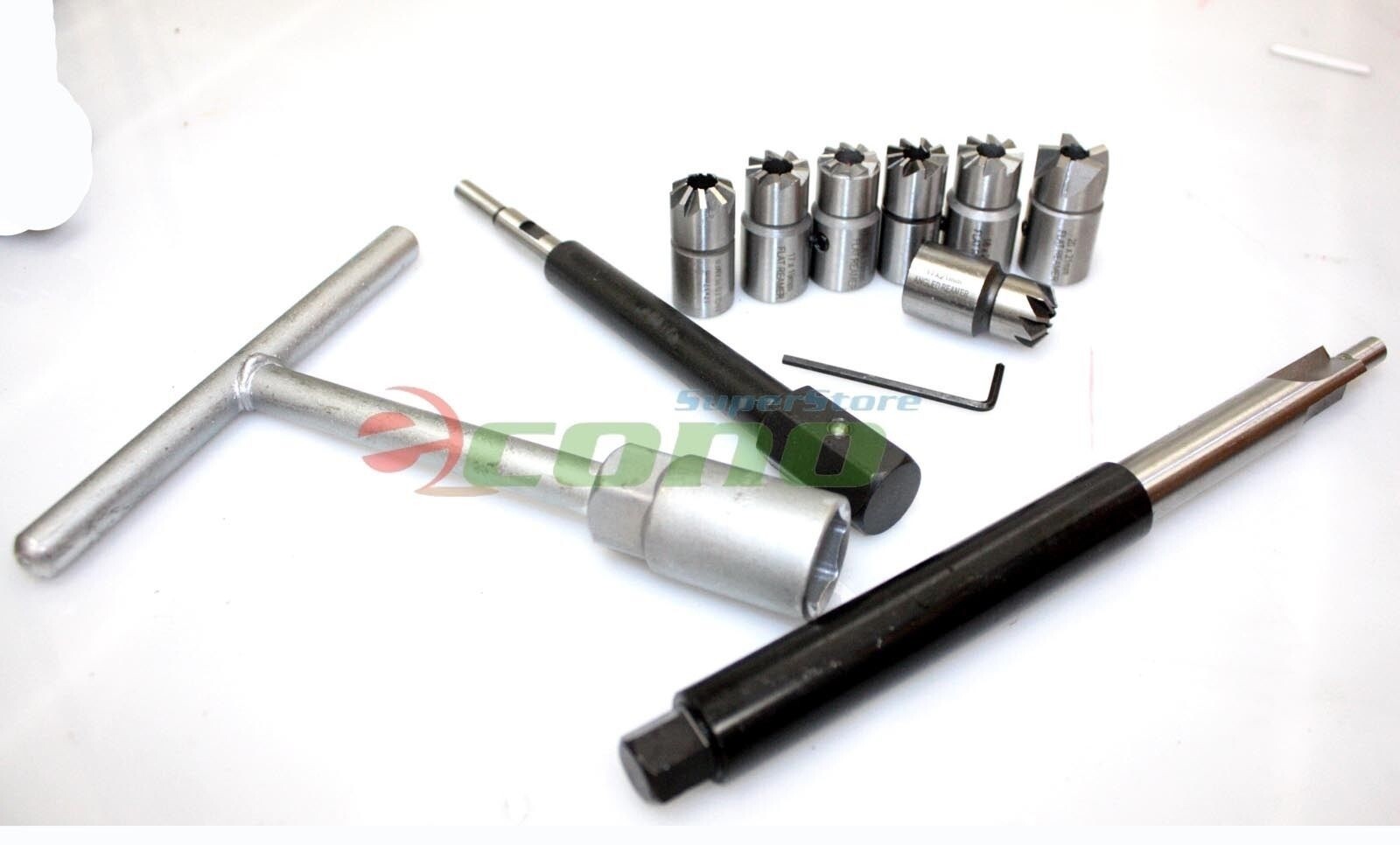 11pc Diesel Injector Seat Cutter Set BMW Mercedes-Benz PSA Renault Ford Bosch