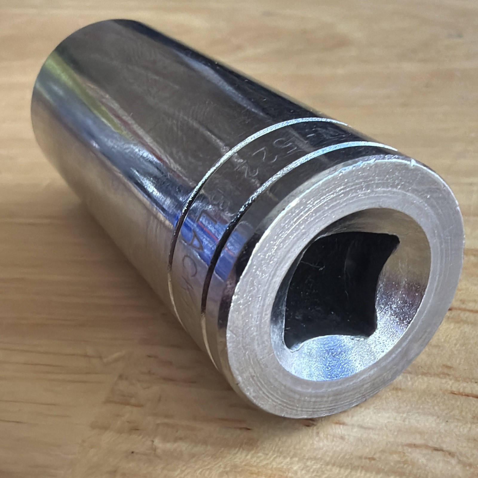 Blackhawk Tools 11/16″ Deep Socket 3/8″ Drive 6 Point HW-1522 Made in USA