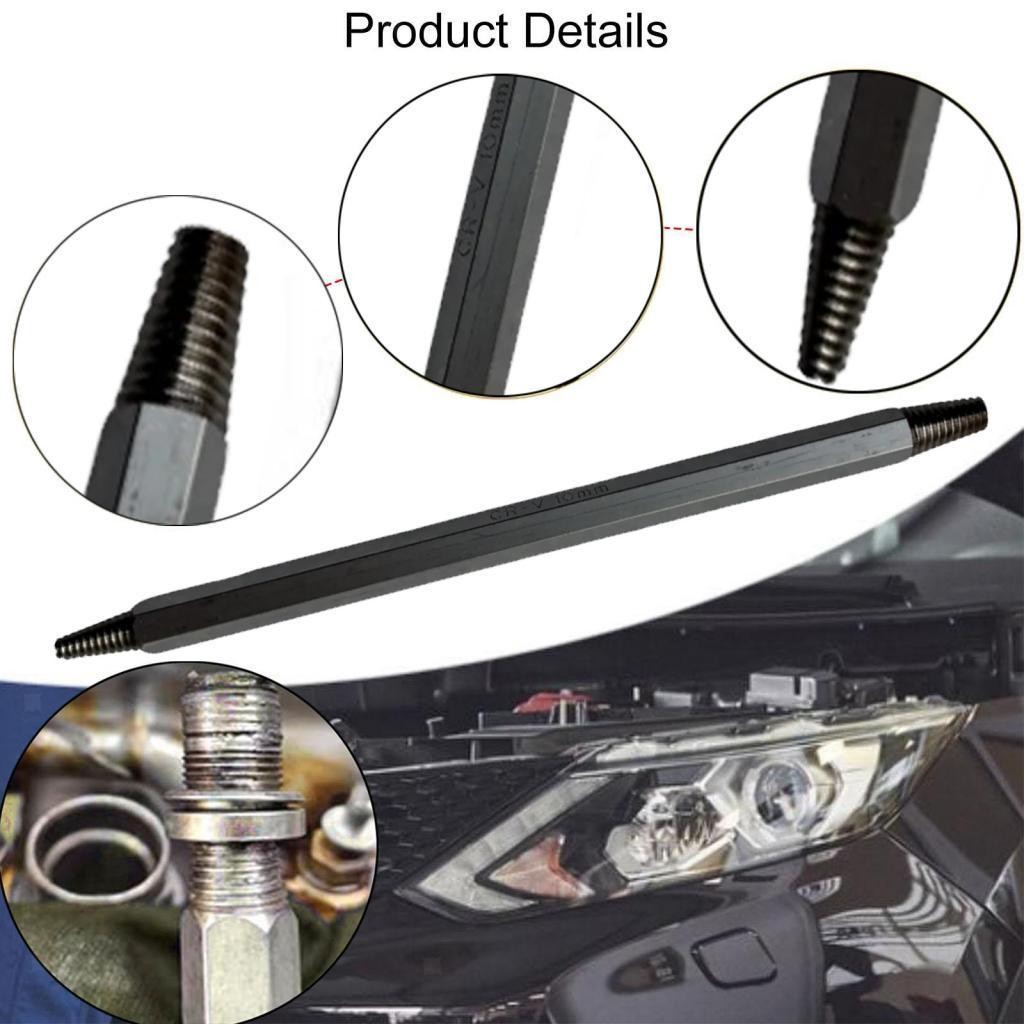 Broken Spark Plug Removal Tool Hexagonal Grip Compact Repair Easy Out Screw