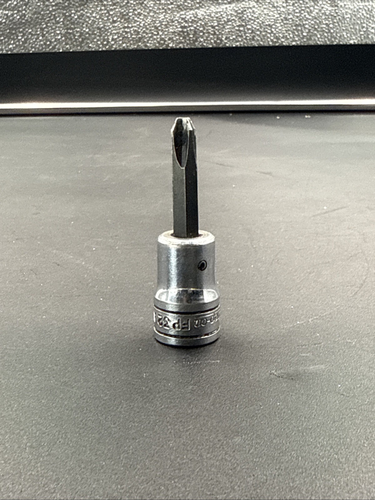 Snap-On Tools 3/8″ Drive # 3 Phillips (Cross Tip) Chrome Socket Driver FP32A