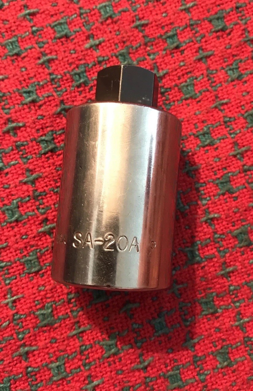 Vintage J H Williams 5/8″ Stubby Hex Bit Socket 1/2 Drive. NOS SA-20A USA 🇺🇸