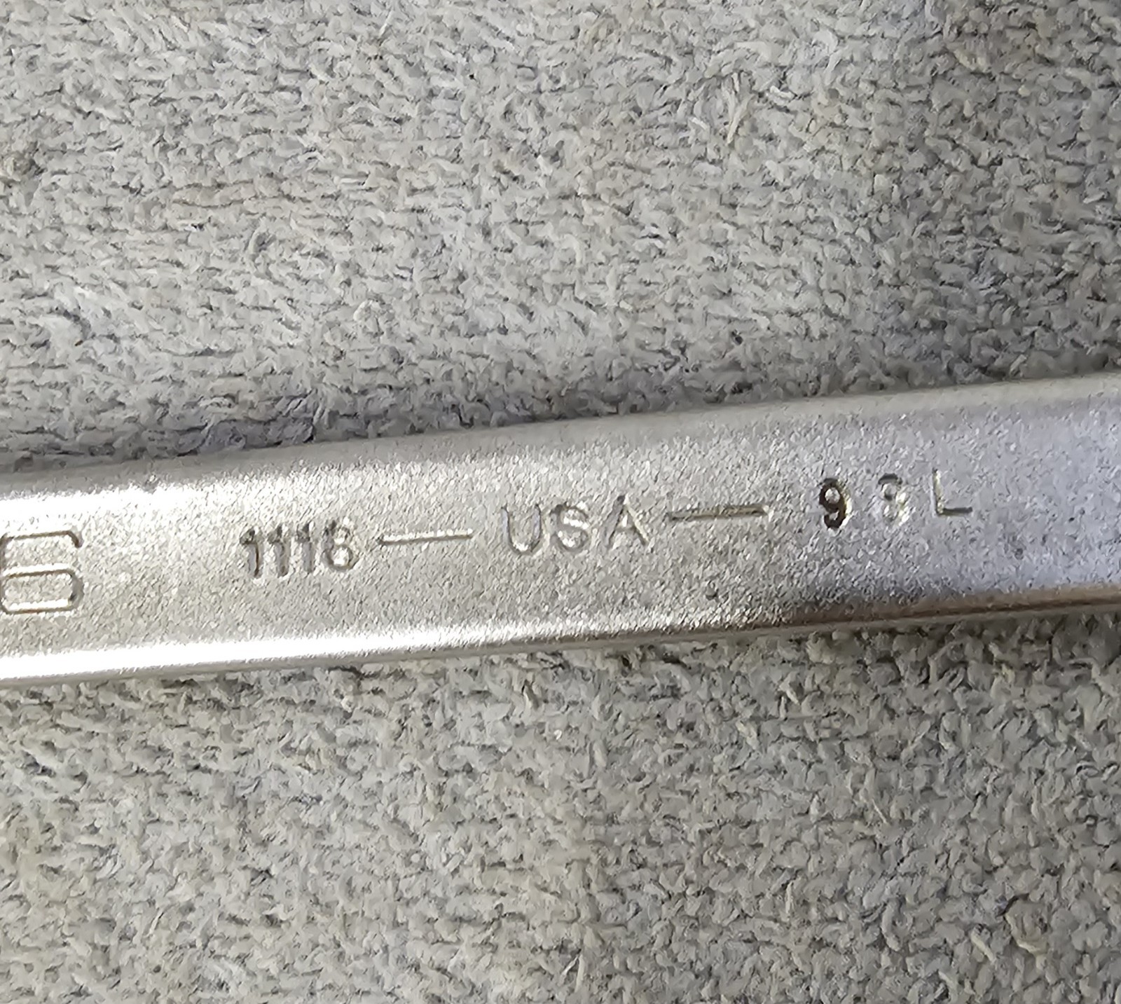 🇺🇸Wright 1116 9/16″ Combination Wrench 12 Point Satin Finish 8″ Long