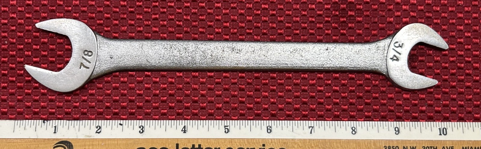 Craftsman 3/4″ x 7/8″ Open End Tappet Wrench 44474 USA-V