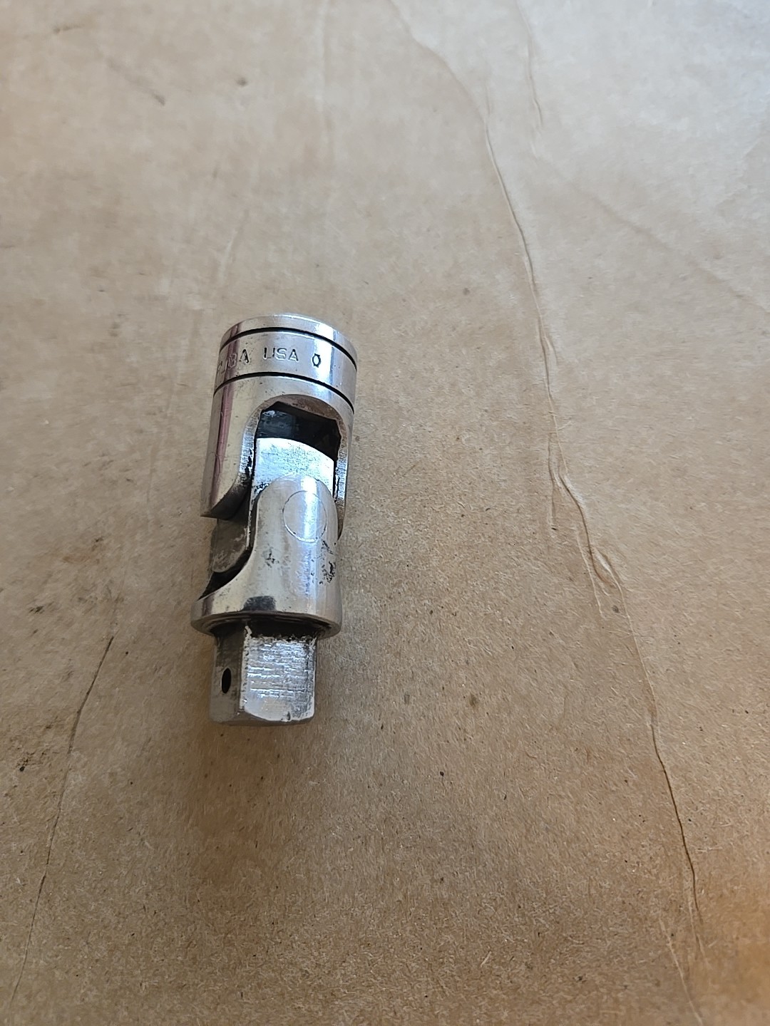 Snap On 3/8″ Drive Chrome Friction Ball Universal Swivel Socket USA FU8A