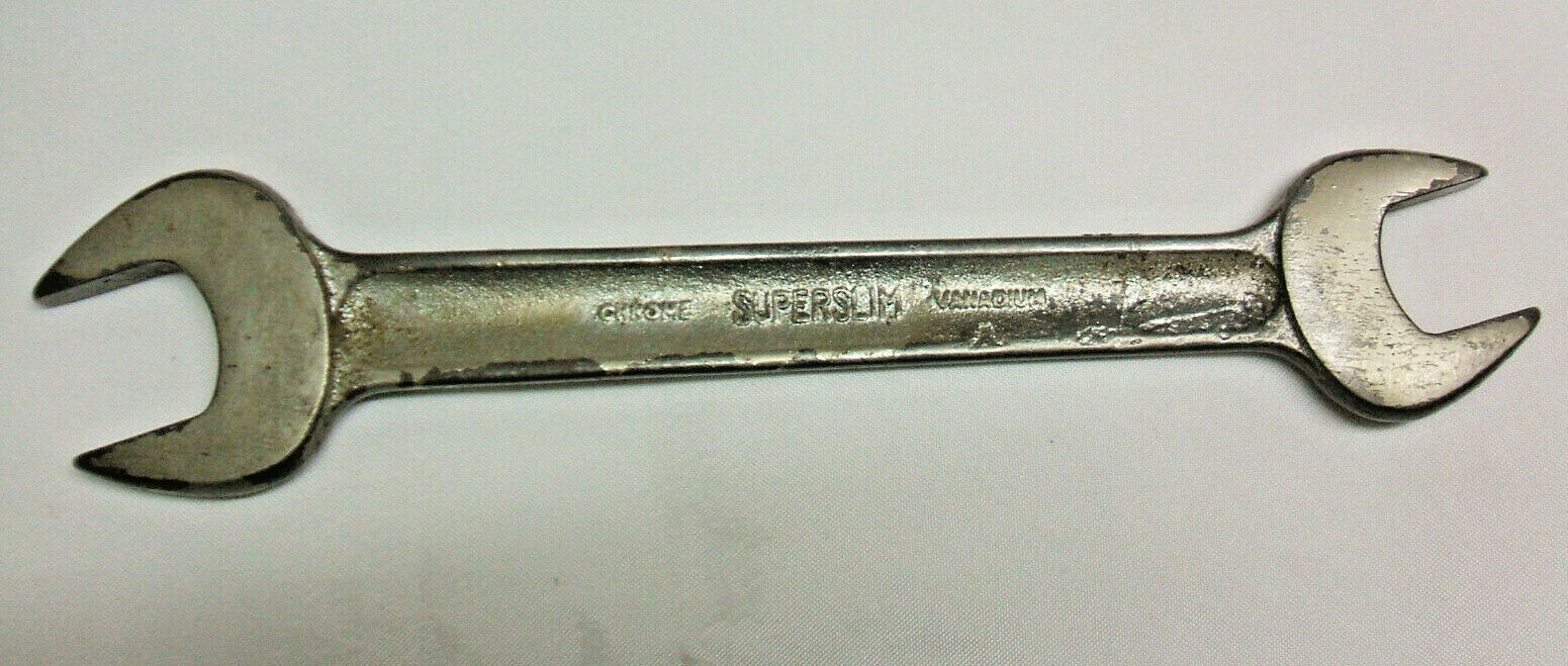 VINTAGE SUPERSLIM SPANNER: 13/16 AF x 11/16 AF