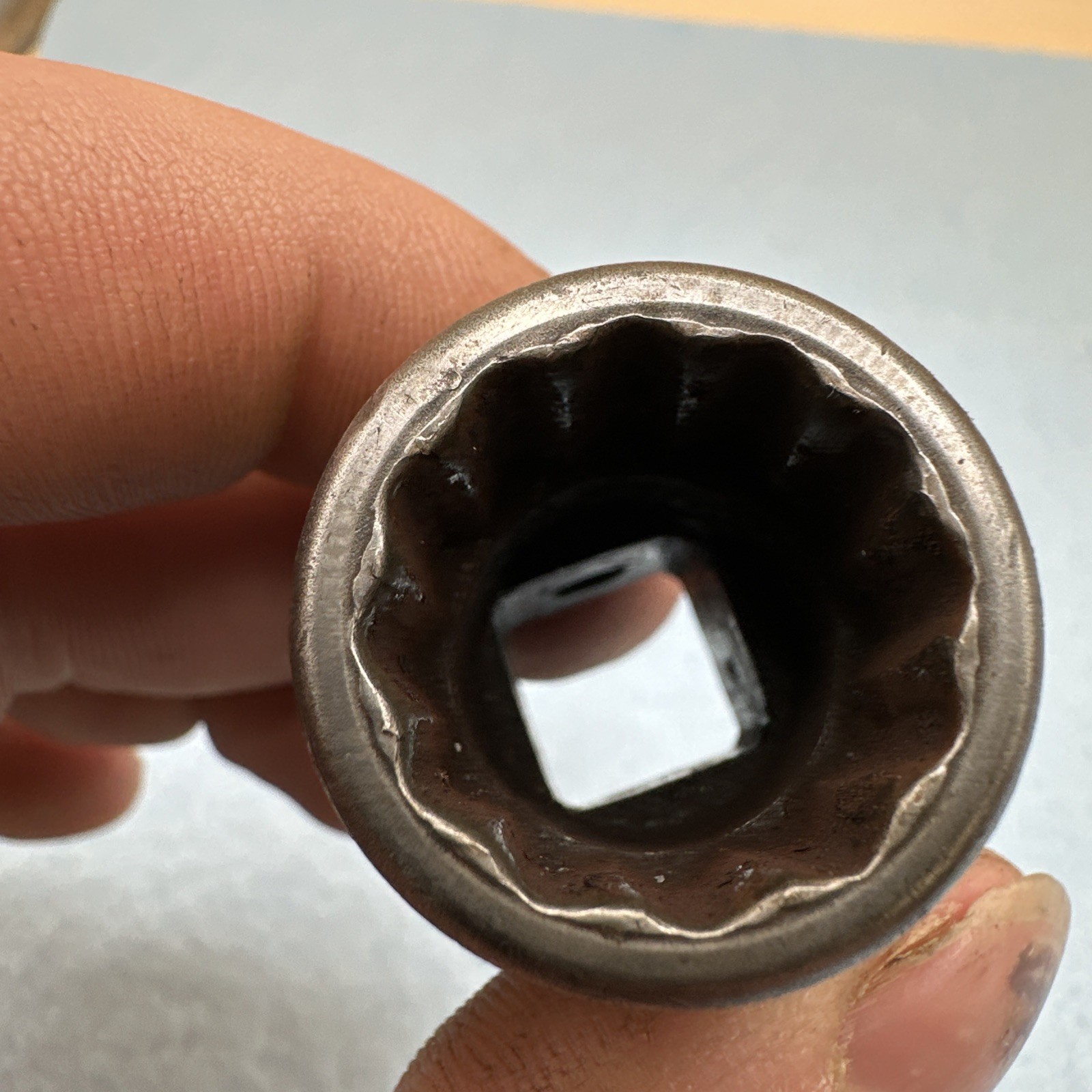Snap On USA 18mm 12 Point Shallow Impact Socket 1/2” Drive IMDM180