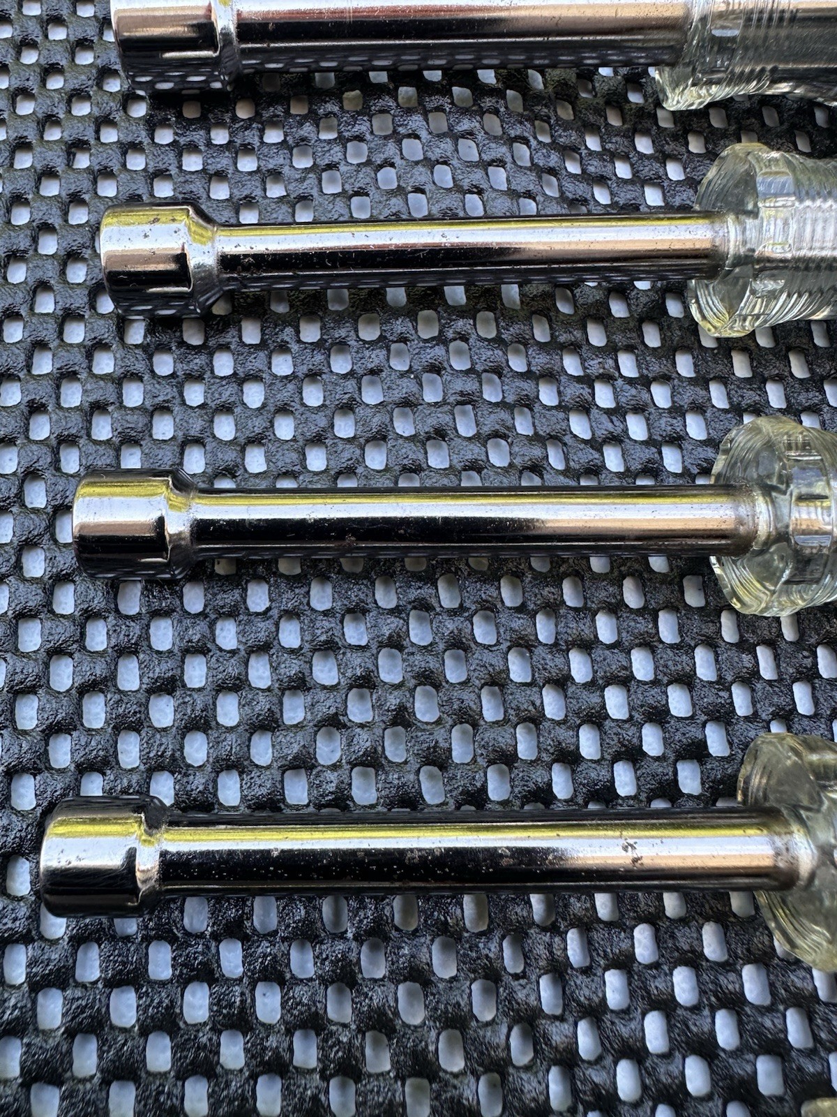 NOS 🔥 Sears Craftsman USA 🇺🇸 7pc SAE Cushion Grip Nut Driver Set 42190 READ