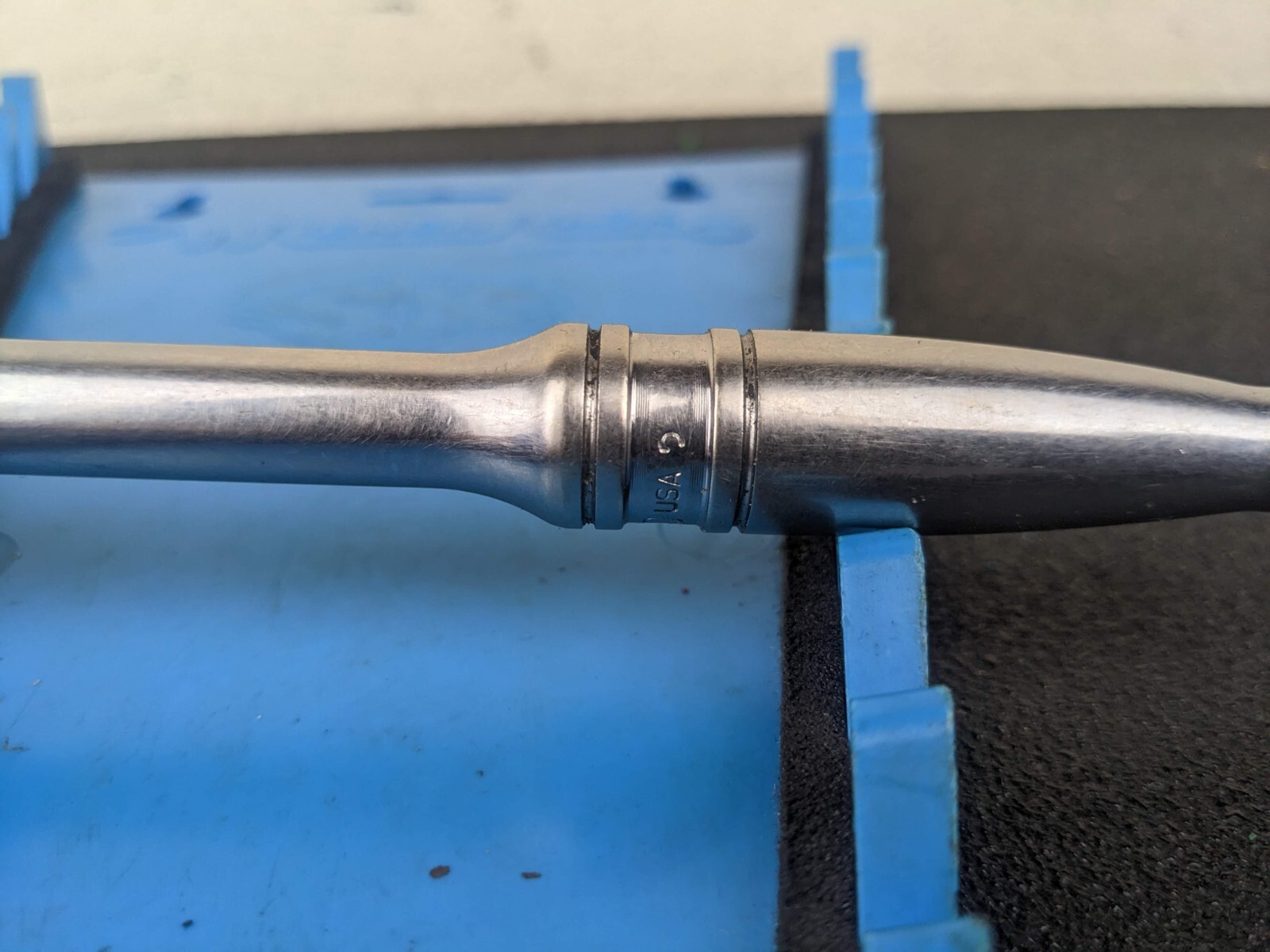 #bk307 Snap-on Tools Socket Ratchet 3/8″ Drive F80FOD F80 FOD Chrome 7″ USA