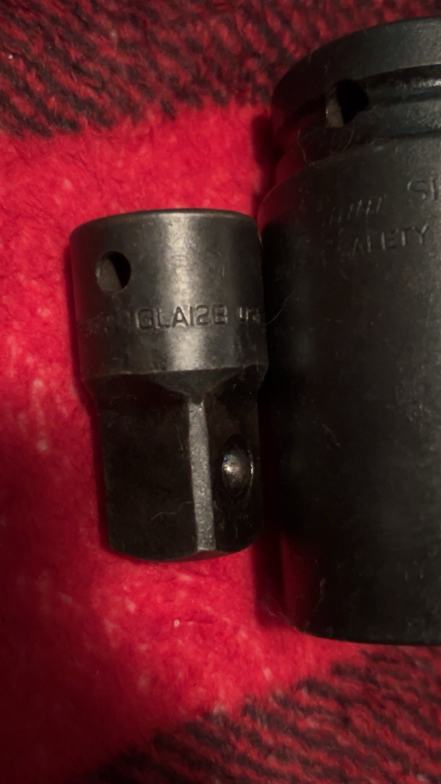 Snap-On SIMM332 3/4 Drive 6-Point 33mm Flank Drive Deep with 1/2-3/4 Adapter