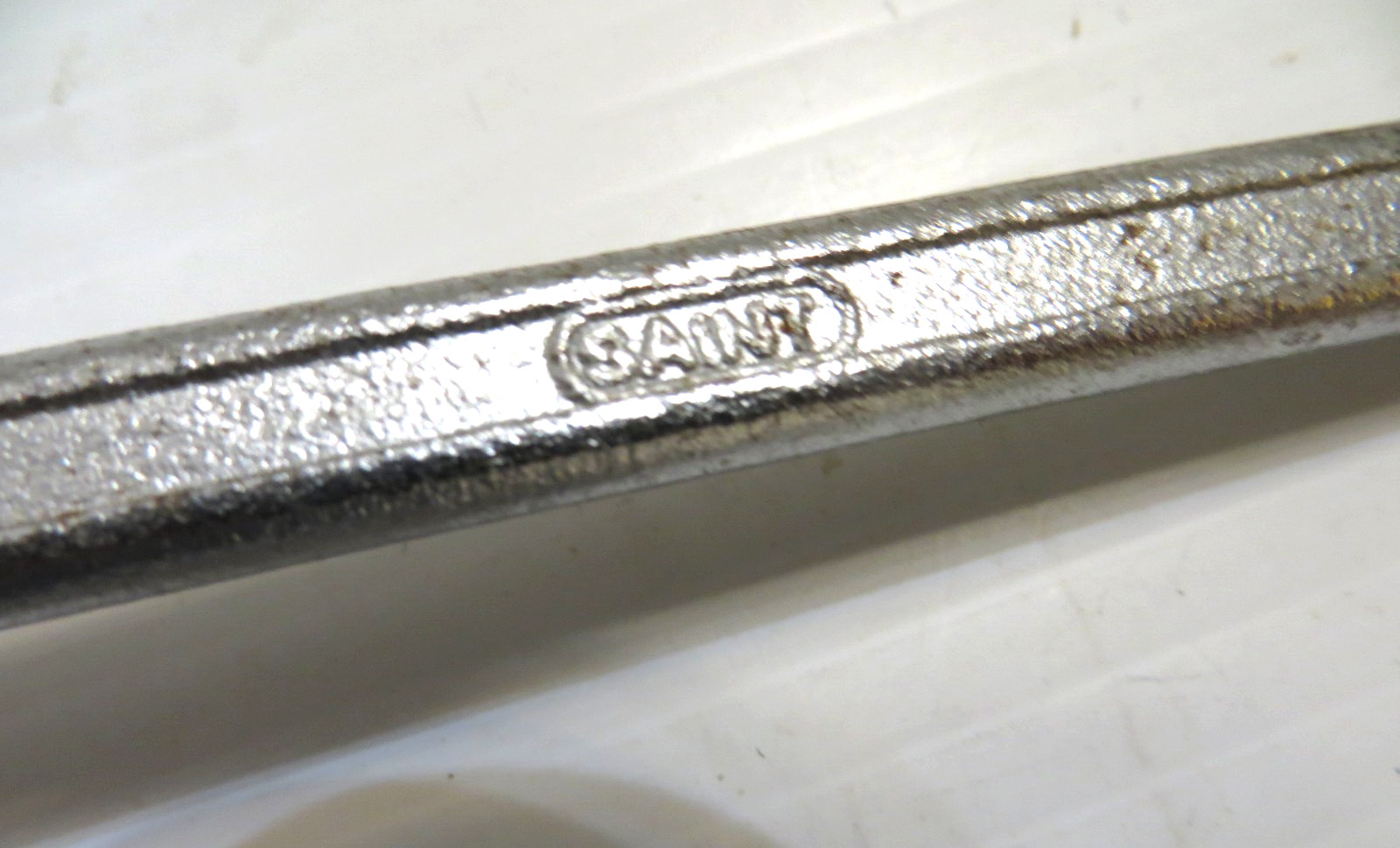 6 MM X 7 MM Metric Offset 12 Point Box End Wrench branded «SAINT»