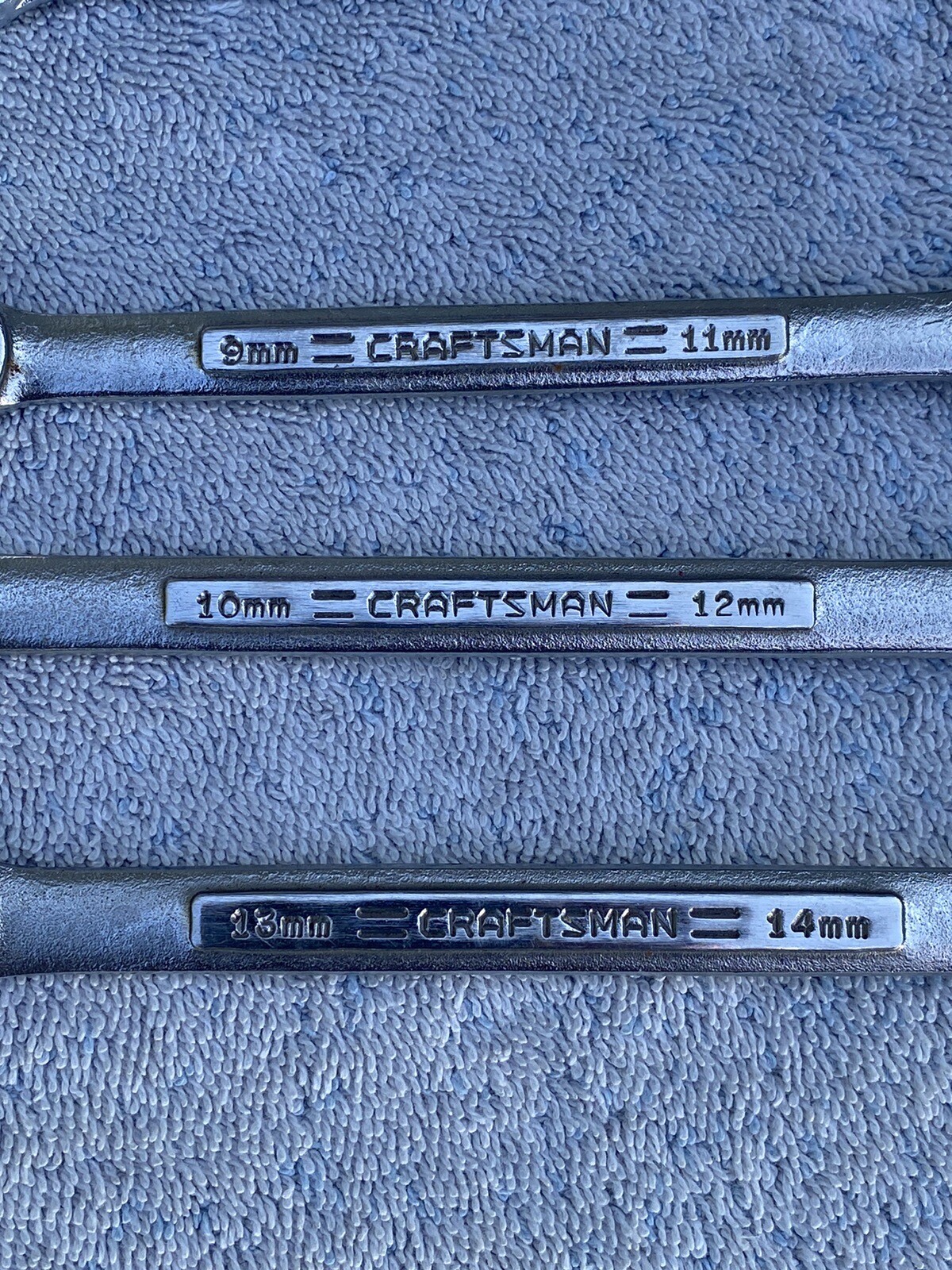 Craftsman Metric Flare Nut Line 9-14mm Wrench Set USA & Combination Set 11-18mm