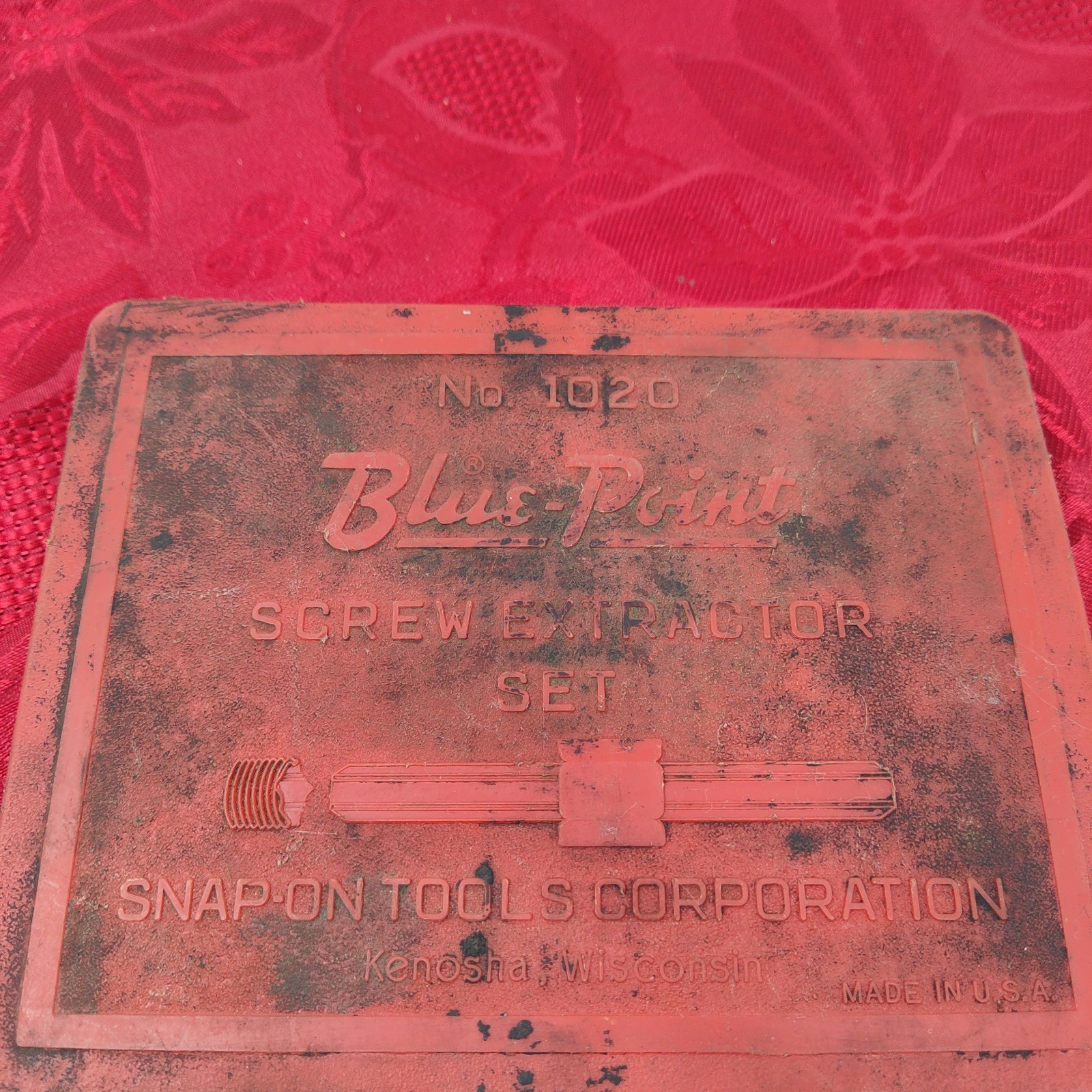 Vintage Blue-Point (Snap-On Corporation) Complete Screw Extractor Set No. 1020