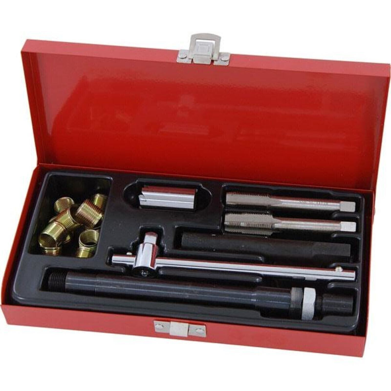 Spark Plug Thread Repair Kit 25PC M14 x 1.25 with Metal Case CT3417 BNIB