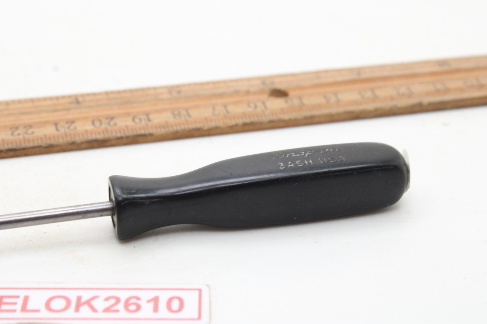 Snap-on Tools 3ASH 5-7/8″ Mini Hook Pick Black Hard Handle Made in USA
