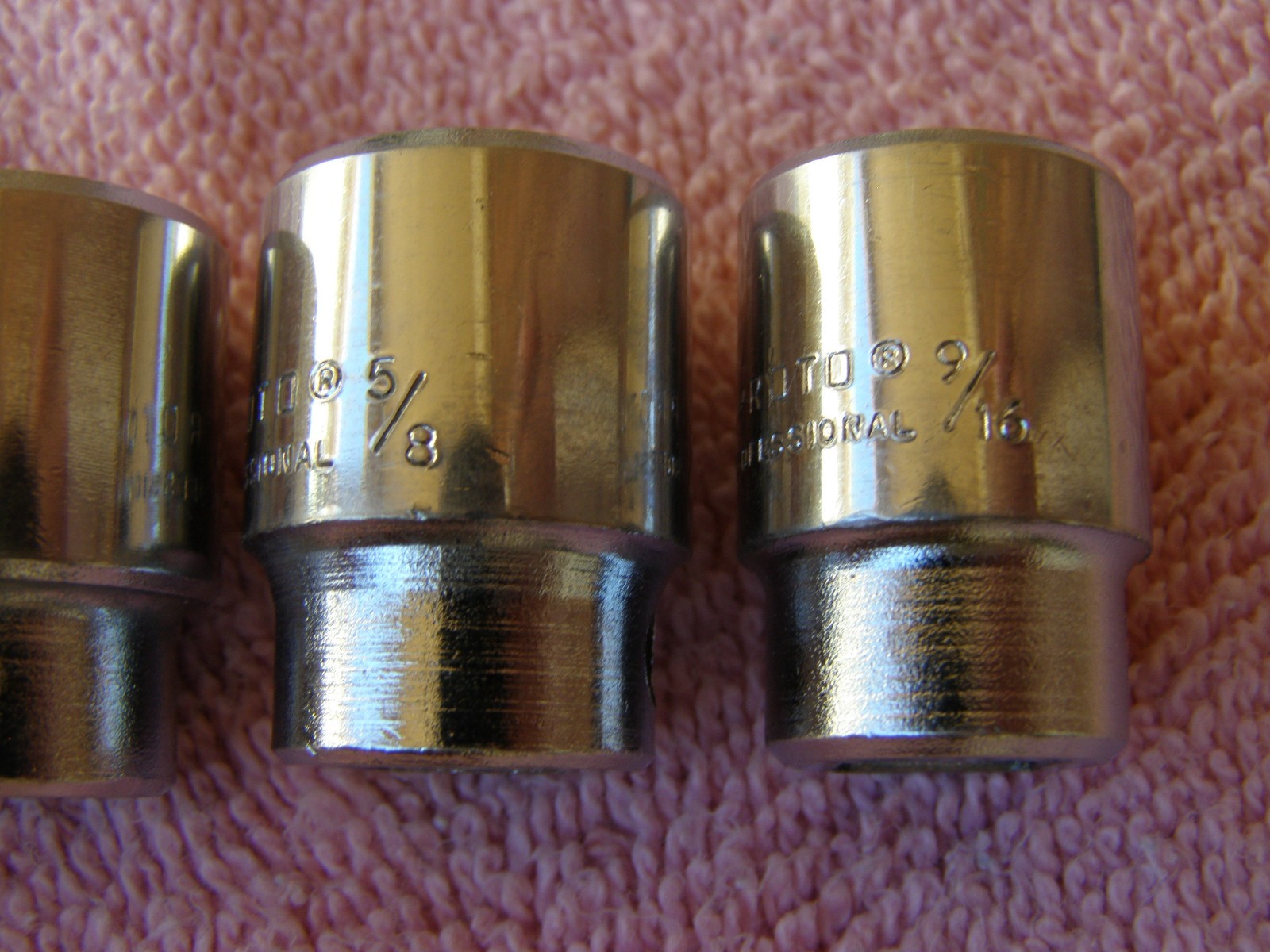 Proto USA MADE 3/8″ Drive Sockets SAE