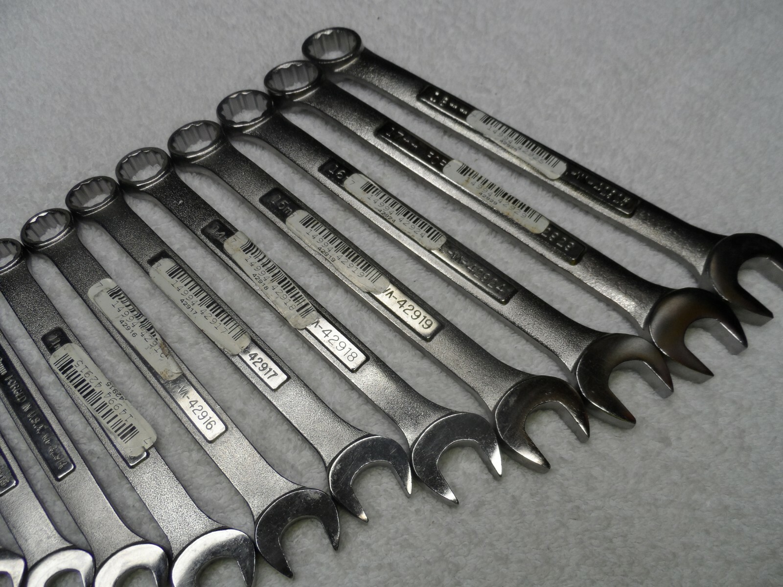 Craftsman Metric MM Combination Wrench Set, USA NOS, 12 pt, 8 to 18mm – 11 pcs