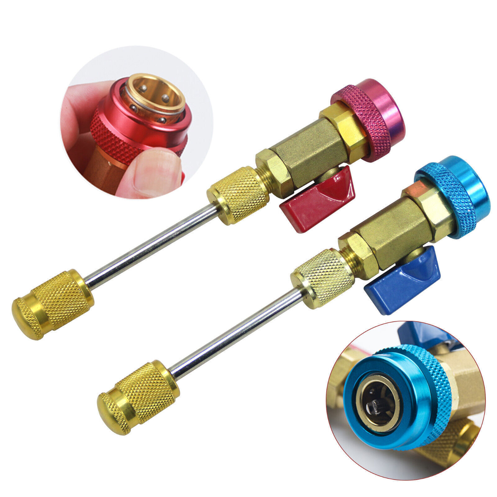 R134A R1234YF Valve Core Remover Installer Tools Replace Schrader Valve Tool