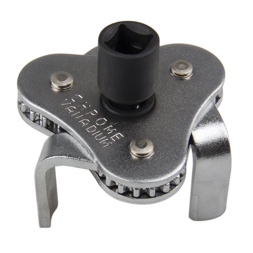 Auto Tool 3 Jaws Two Ways 60-120mm Oil Filter Wrench Spanner Remover Adjustable