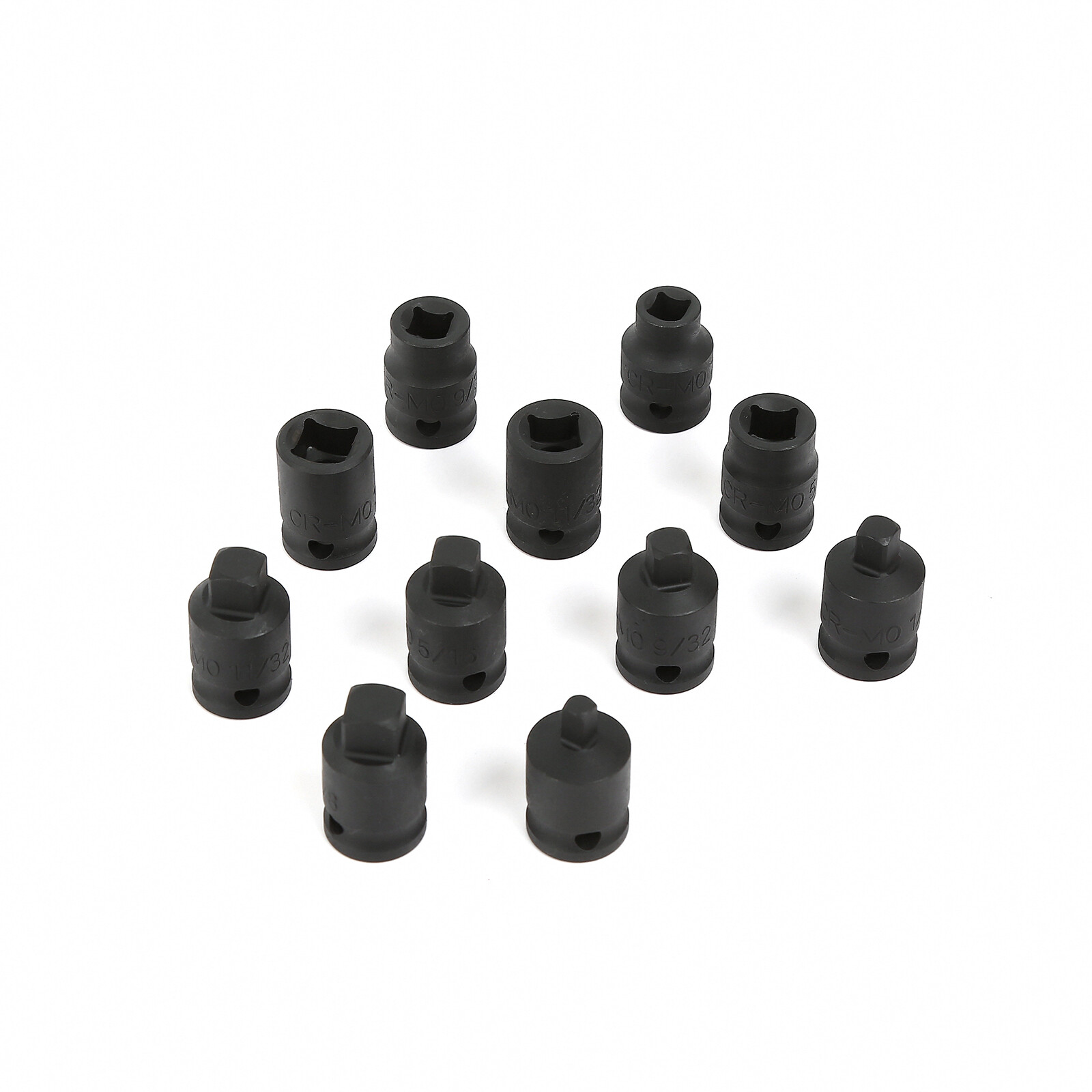 11pc 3/8″ inch Square Dr Pipe Plug Socekt Set, Tapered Male & Chamfered Female