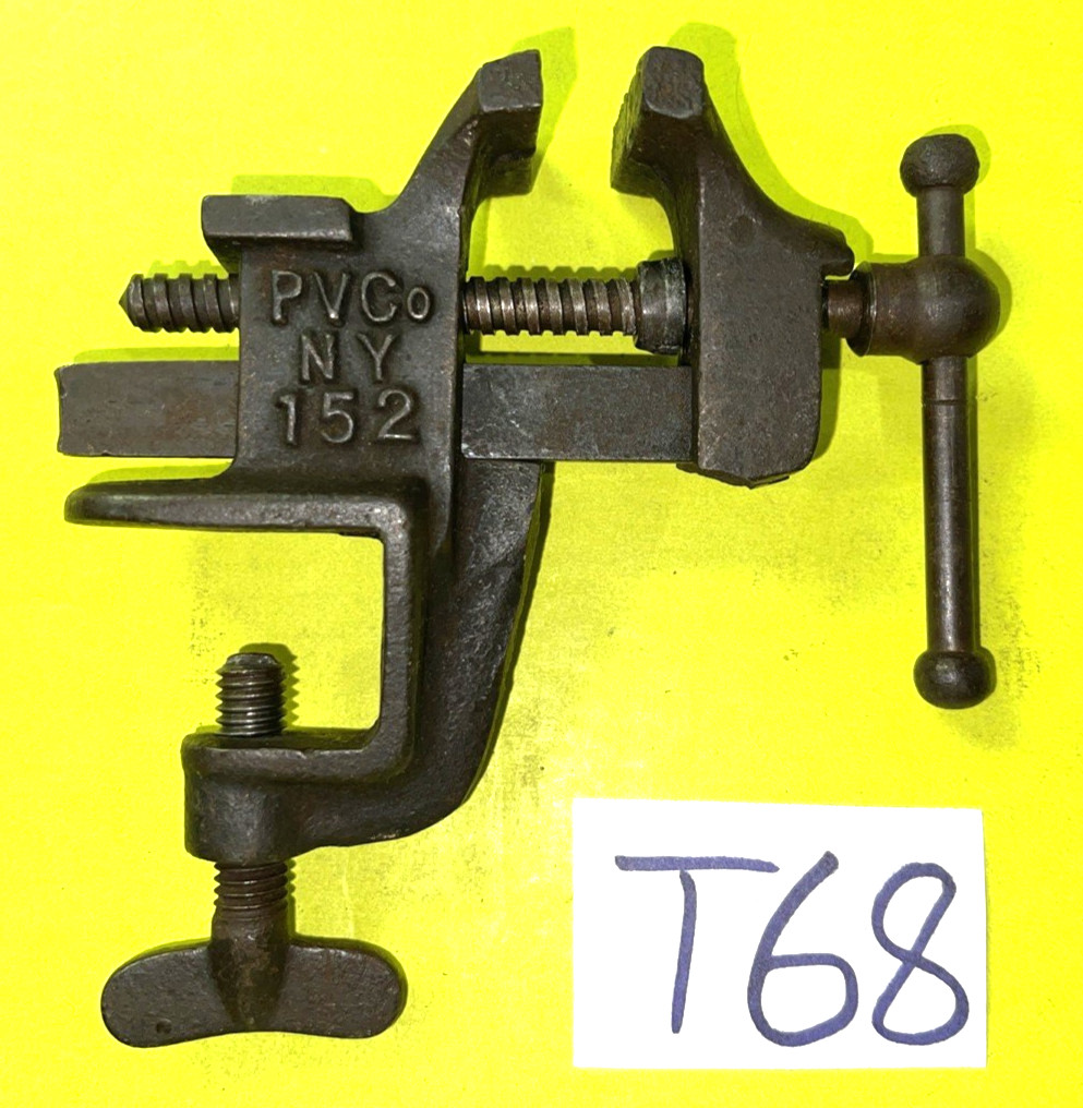 PV CO TOOL VINTAGE 154 VISE 1-1/2 INCHES WIDE JAW FREE SHIPPING IN THE US