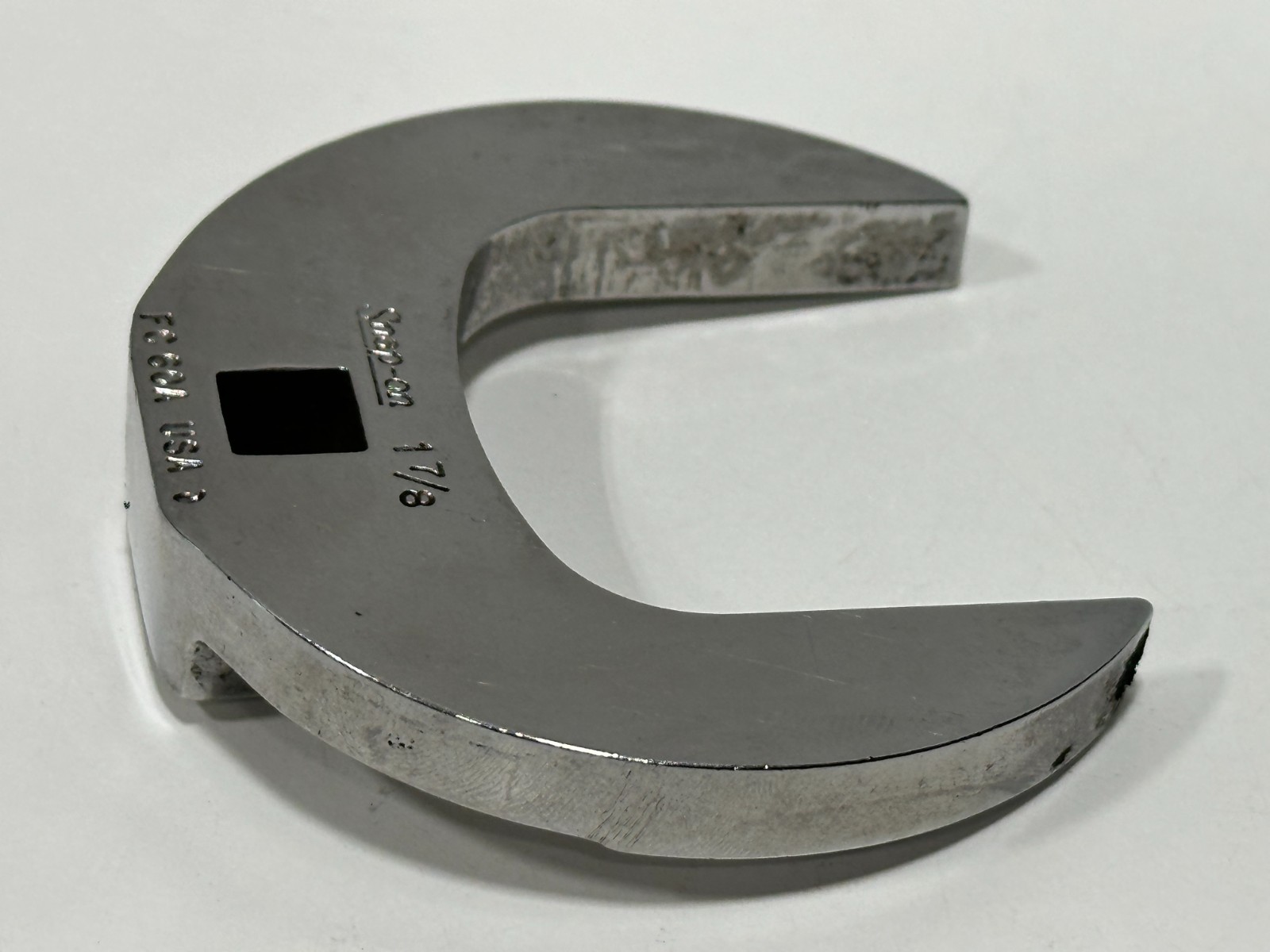 USED,SNAP ON TOOLS » 1 -7/8 IN. » 3/8 DR. OPEN CROWSFOOT, PART #FC60A