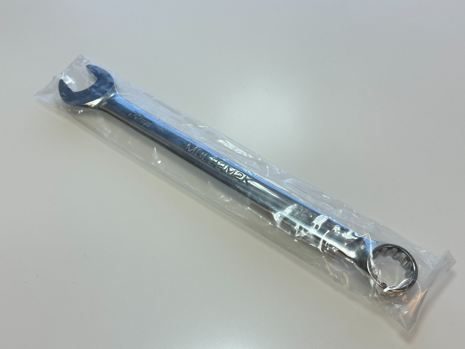 NEW Matco Tools MCL22M2K Metric 22mm LONG Combination Wrench w/ Anvil Spline Box
