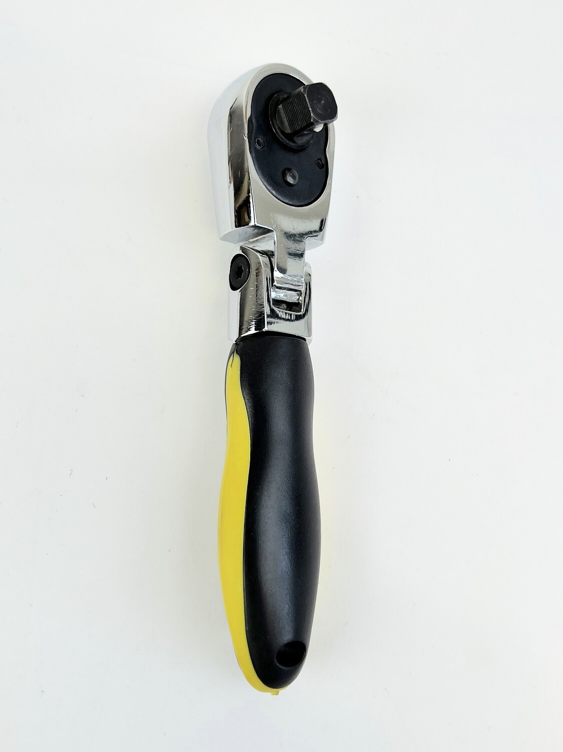 Dual Drive Flex Head Stubby Ratchet 1/4″ 3/8″ Grip Handle 955DW