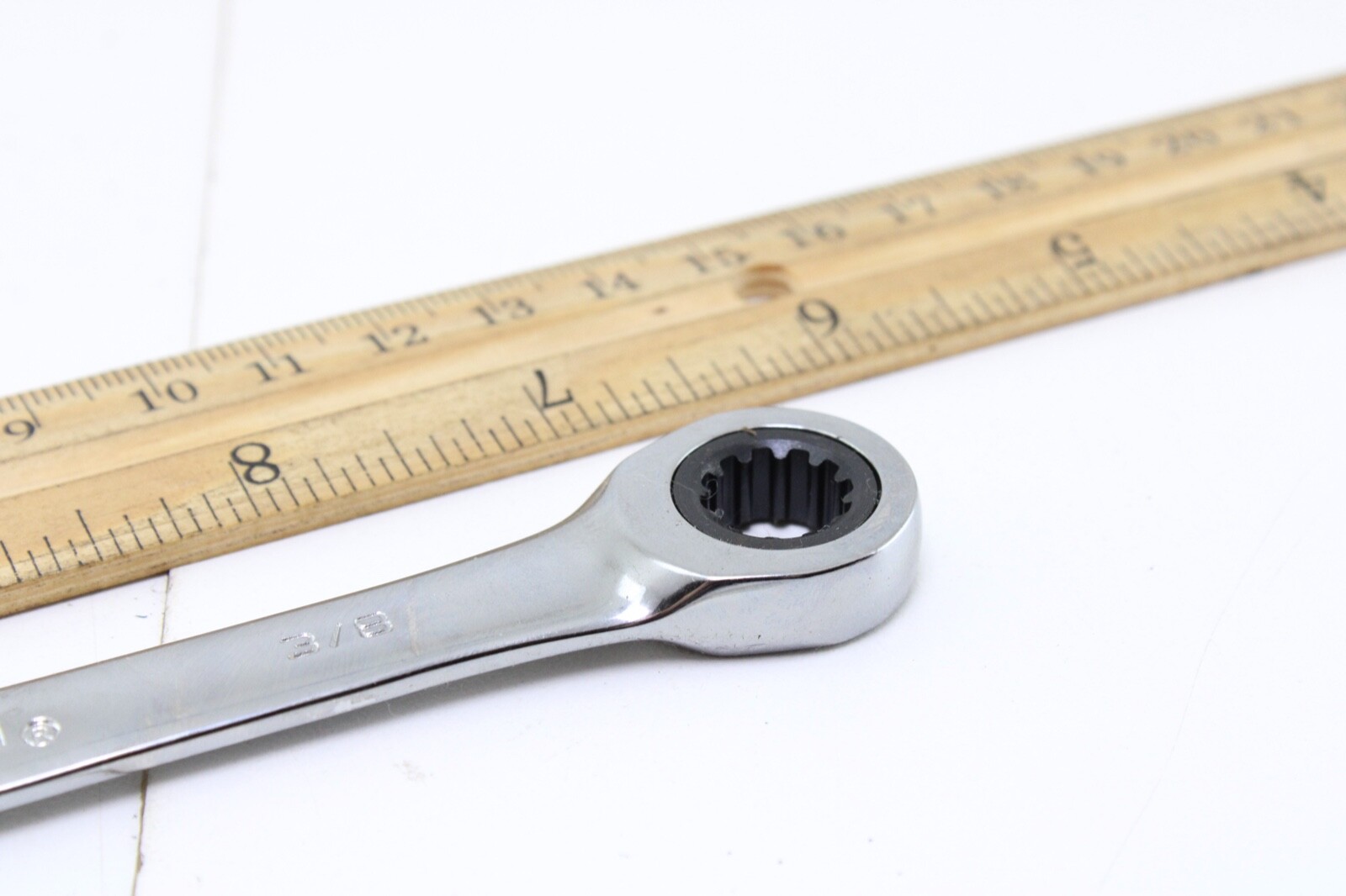 New Gearwrench 3/8″ SAE Chrome Combination Ratchet Wrench Brand New
