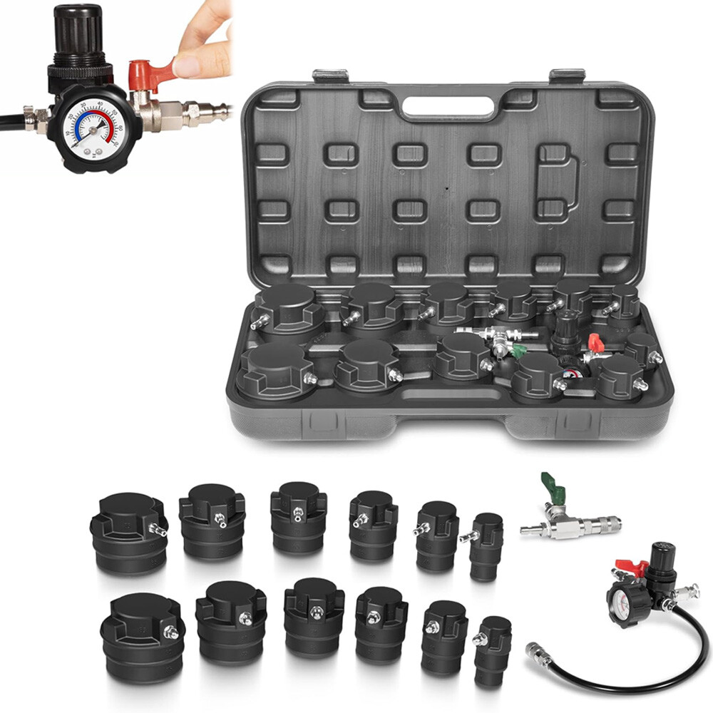 69910 Turbo Air System Test Kit for Turbo System on Cars and Light Trucks, Black