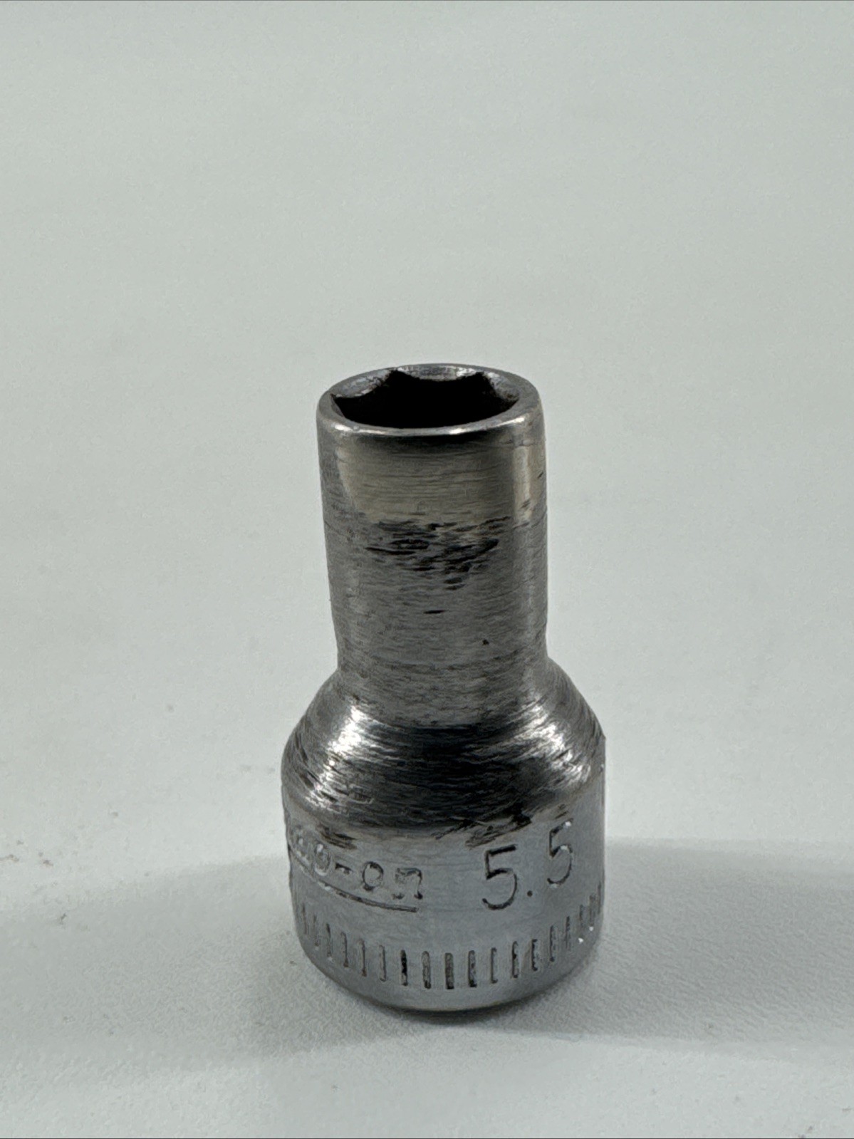 Snap On Tools 1/4″ Drive 5.5MM 6PT Shallow Chrome Socket TMM5.5 USA