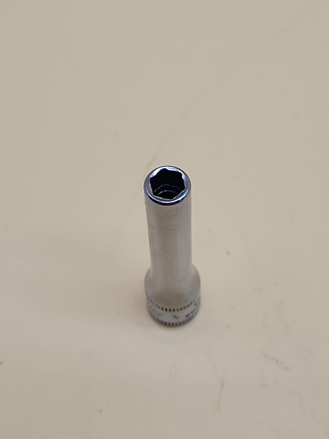 Snap On 1/4″ Drive 5.5MM 6PT Deep Chrome Socket STMM5.5