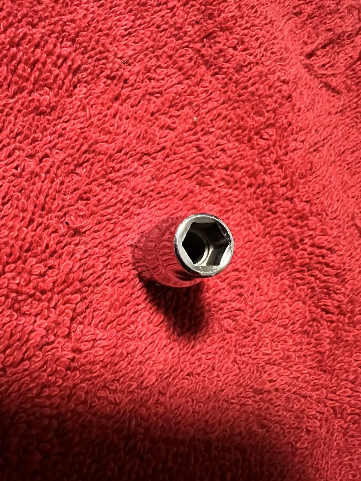 Snap-On TMM6 6mm 1/4” Drive Chrome Shallow Metric Socket Nice !!!
