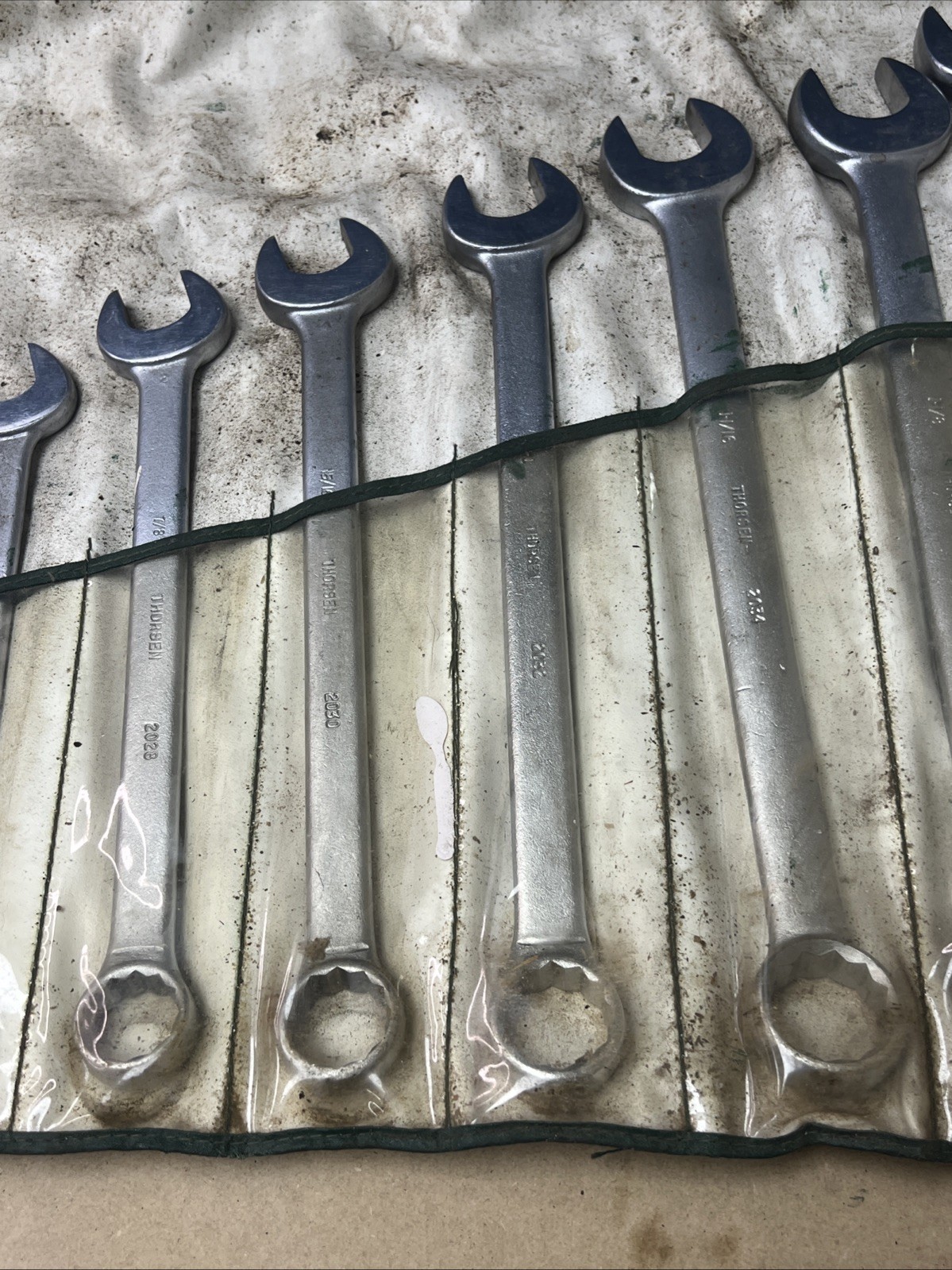 Thorsen Set No. BOE-14 Socket Wrenches Missing 4 Wrenches