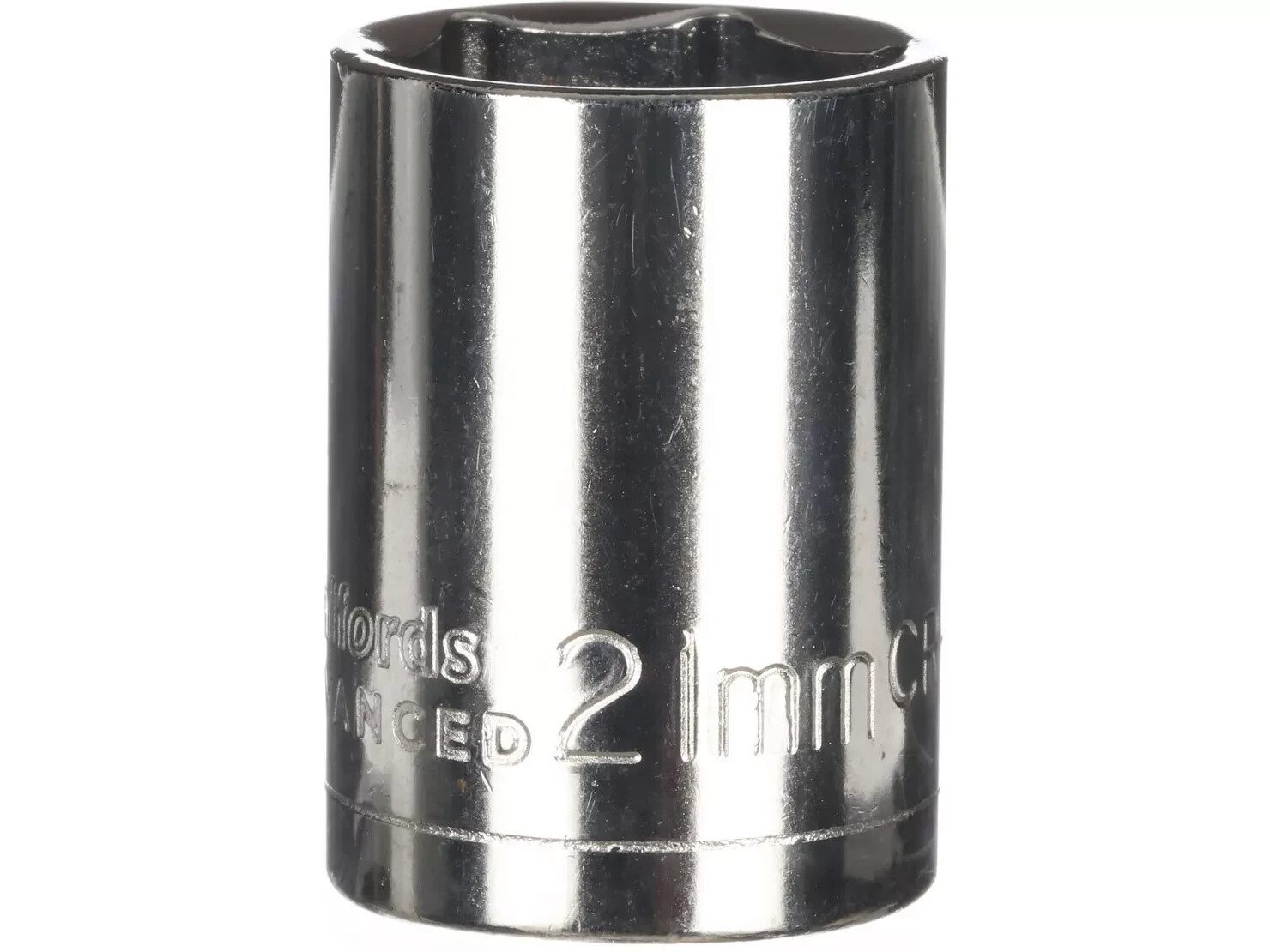 Halfords advanced 21mm 1/2» drive shallow socket 6 point chrome **FREE POST**