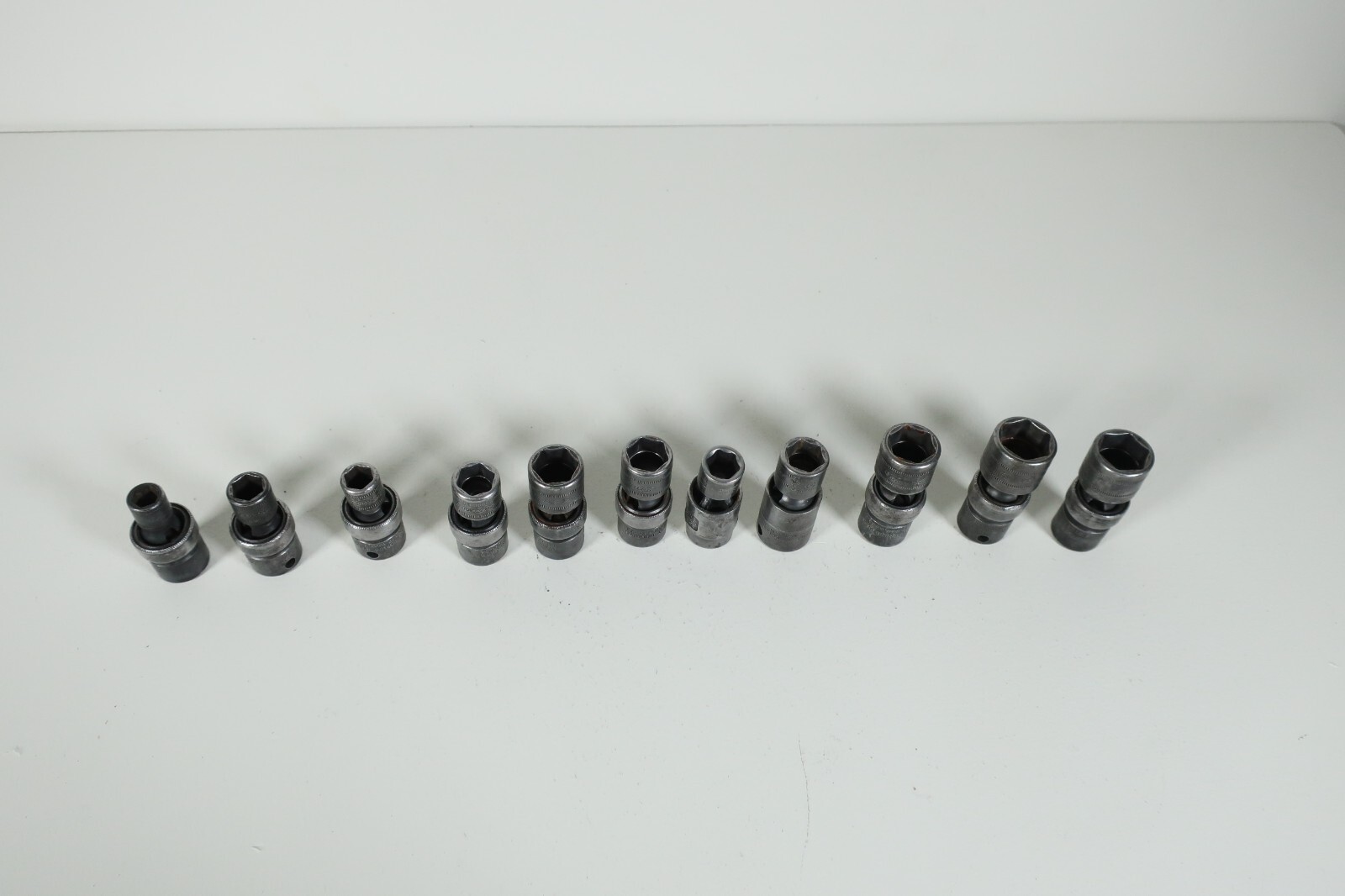 Snap On 3/8″ Drive 11pc Metric Swivel Impact 6pt Socket Set(9mm-19mm)IPFM