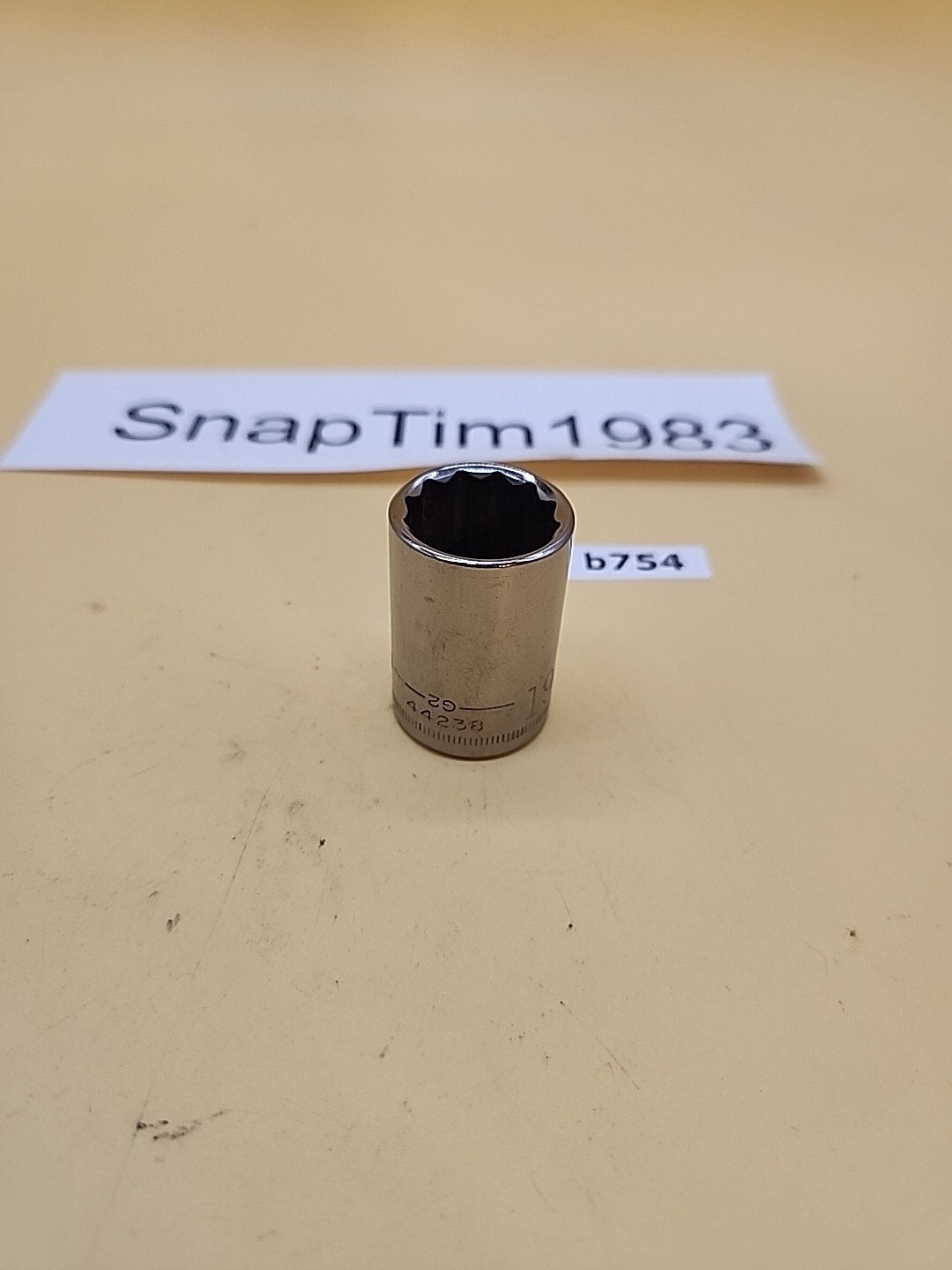 Craftsman Tools 1/2” Drive Socket Metric 19mm Series G2 44238 USA