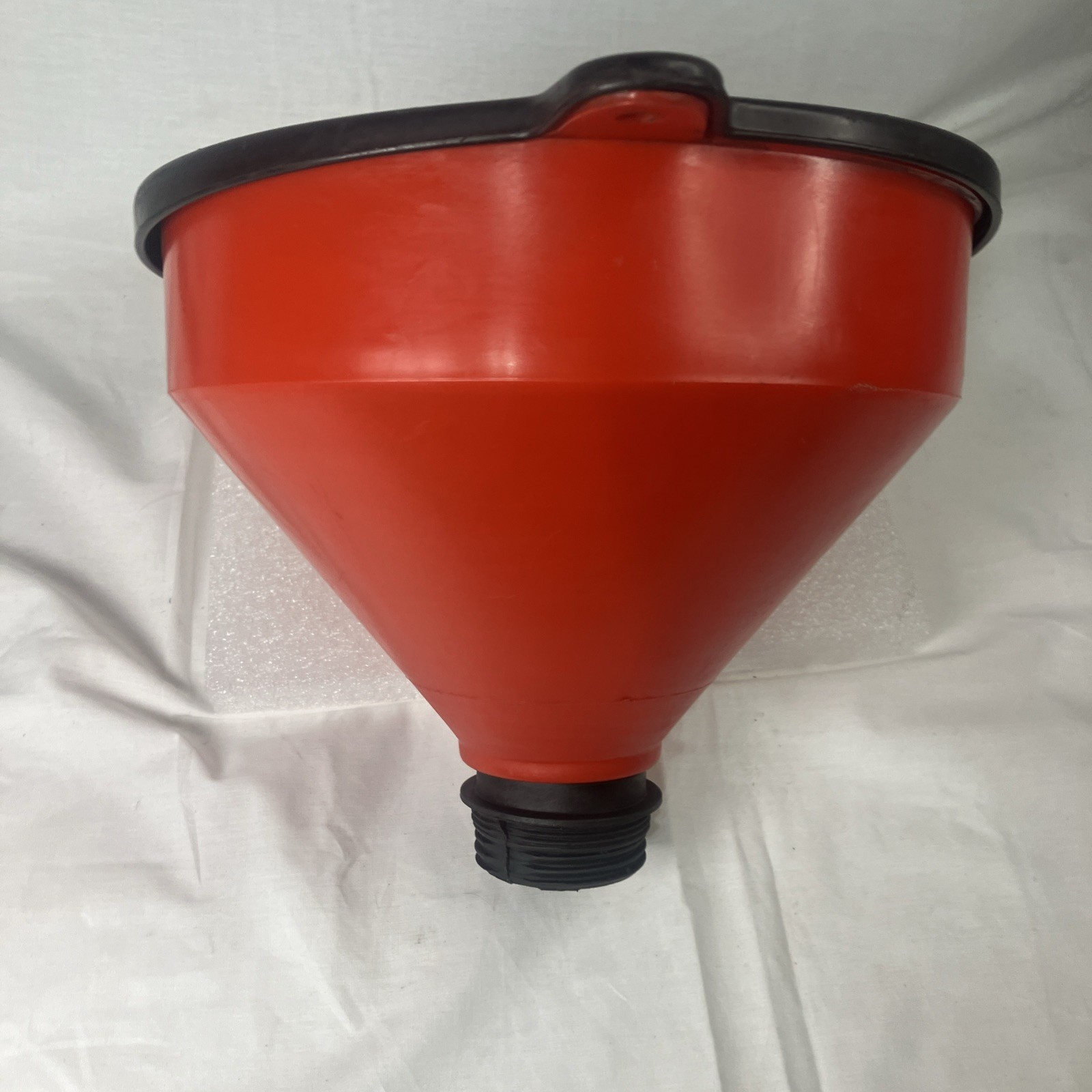 9.8″ Oil Drum Funnel with Grill Screen and Lockable Lid Spill-Free w/ Hang Hole