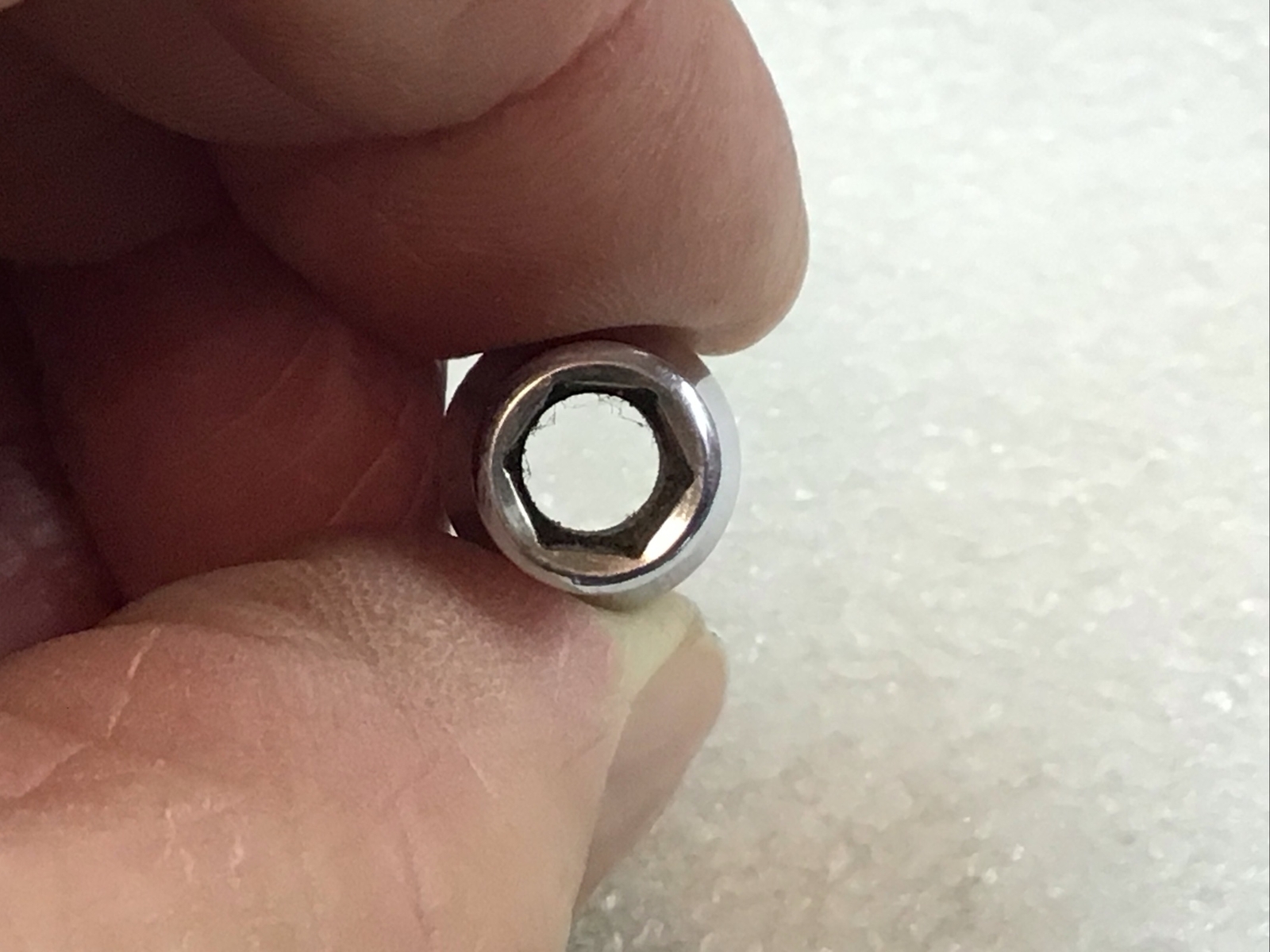 Snap On-#TMM6 – 6mm, Metric, Chrome, 1/4” Dr., 6 Pt., Shallow Socket-USA-NICE-