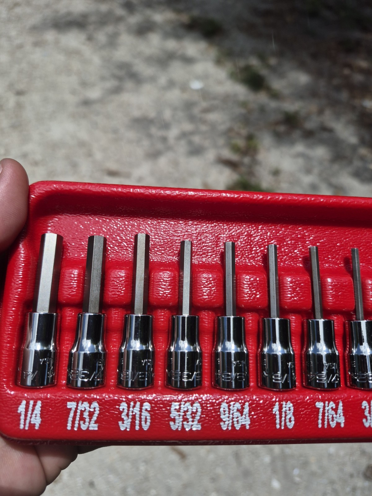 Snap On 110ETMAY 1/4 Sae Hex Bit Socket