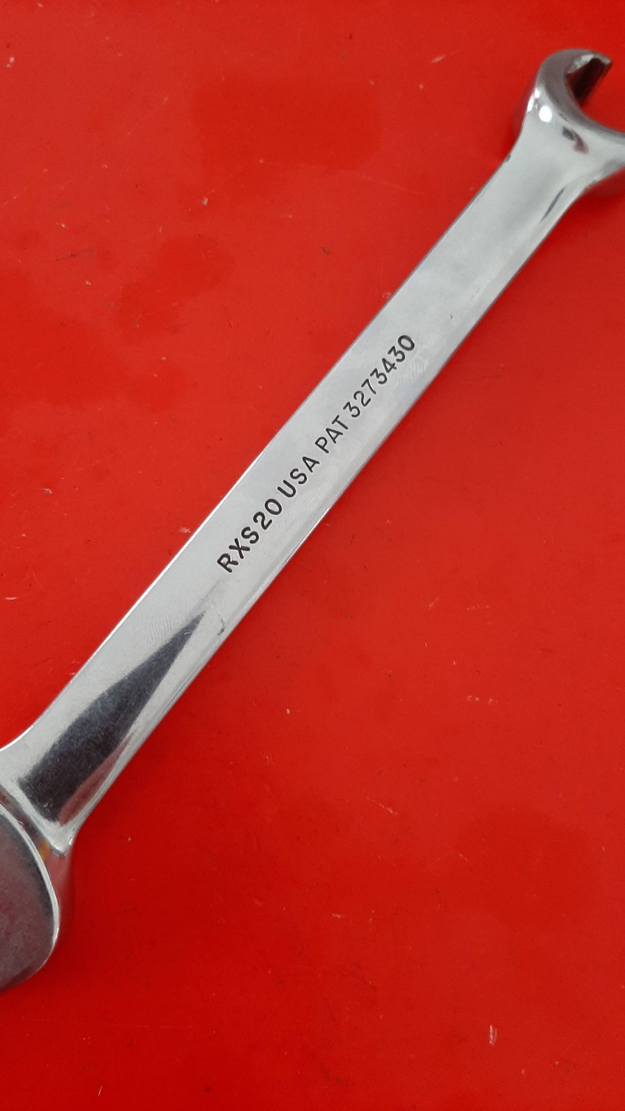 Snap-on Tools RXS20 5/8″ Open End Flare Nut Wrench 6pt Point USA ENGRAVED 327