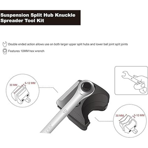 Suspension Strut Hub Knuckle Spreader Tool For Ford Peugeot VW BMW Audi Citroën
