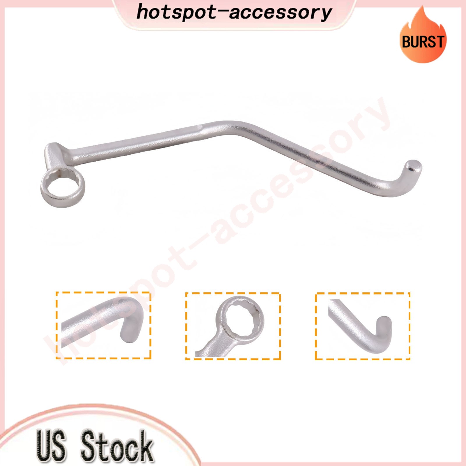 NEW Fits For John Deere Tractors Starter Motor Wrench 9/16″ Back Bolt Tool JDE80