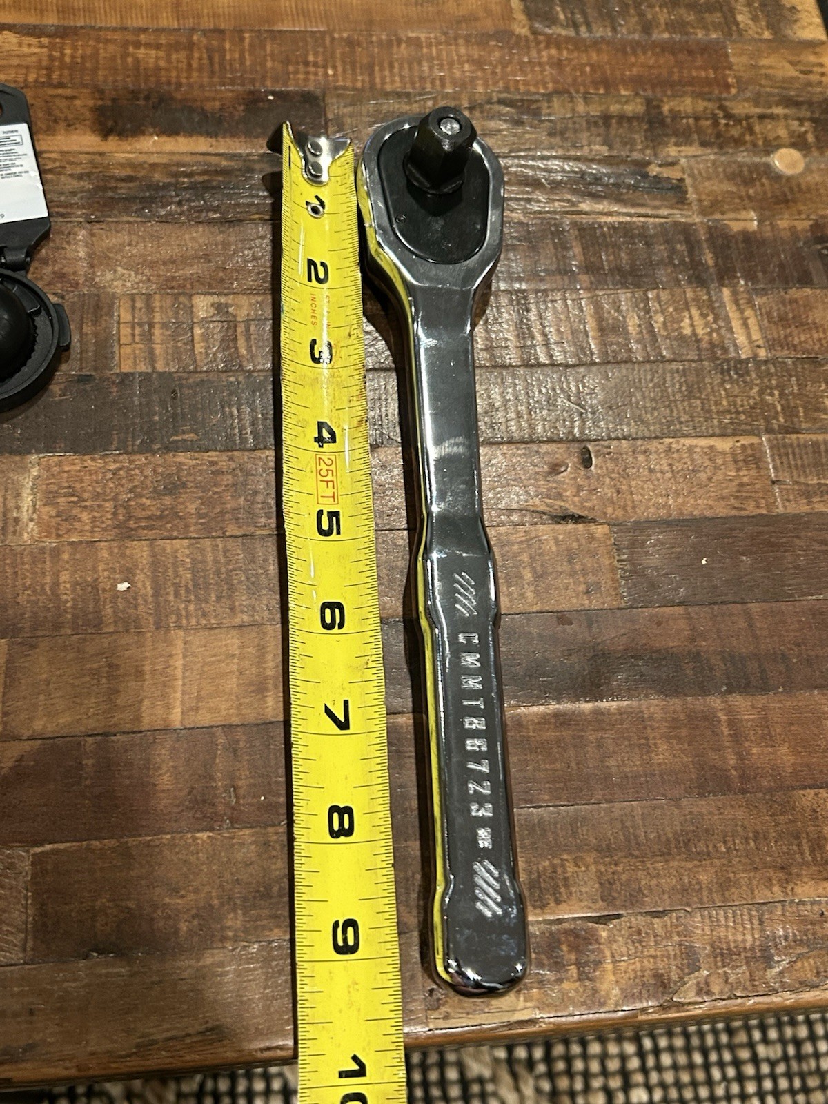 Craftsman 72-Tooth 1/2-in Drive Full Polished Handle Ratchet