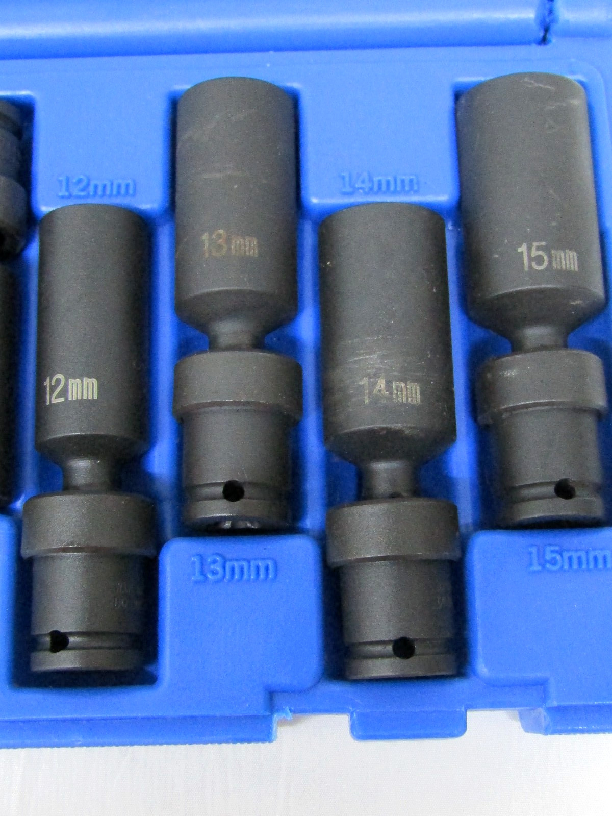 Grey Pneumatic 1/4″ dr Metric Deep Length Surface Drive Universal Set 9712UMD