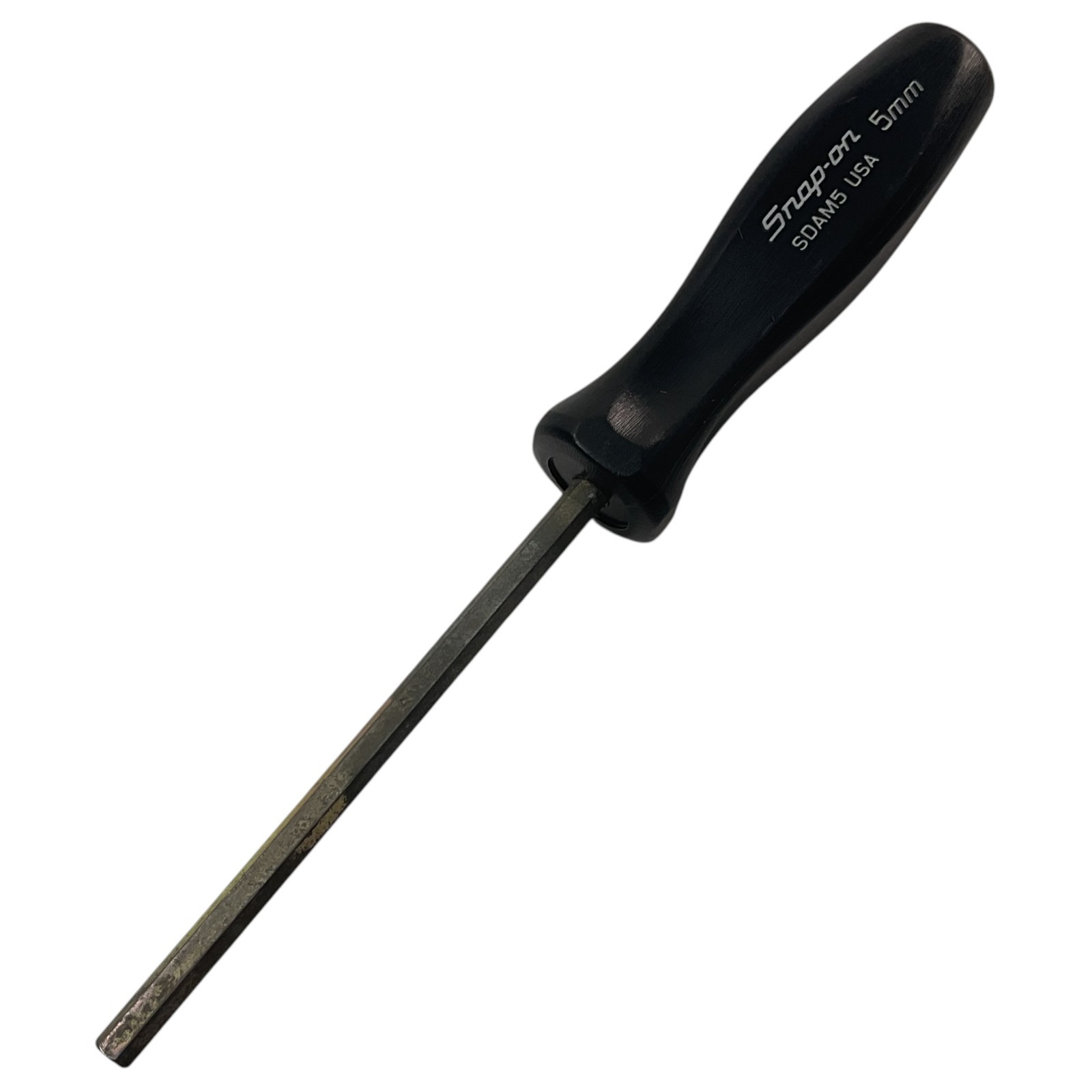 Snap-on Hex Driver 5mm SDAM5 Sold As Pictured Mechanic Tool USA Black Handle