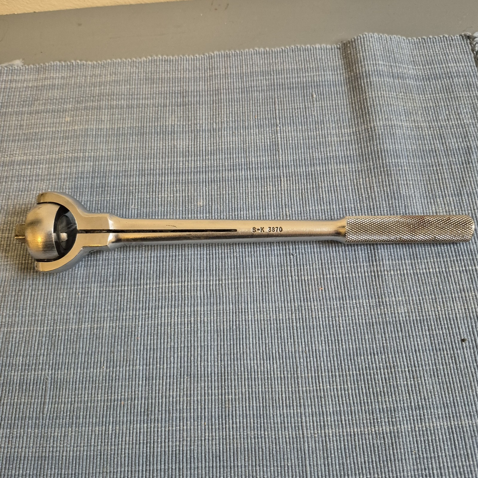 S-K Wayne USA 3870 Roto Swivel Head Ratchet 3/8 » Drive SK 10-3/4″ Long USA